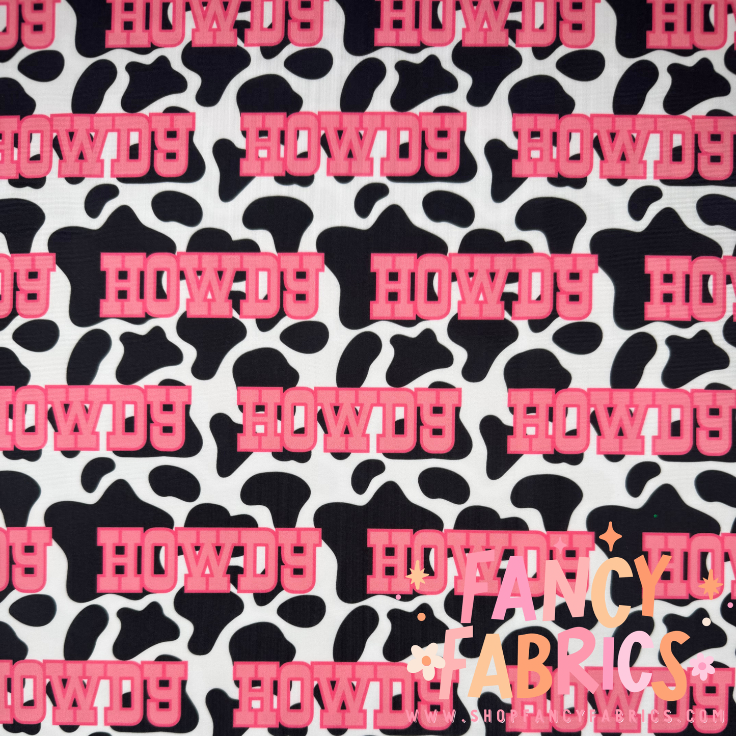 Howdy Cow Print | Swim | 4x4 Scaling | Ready To Ship
