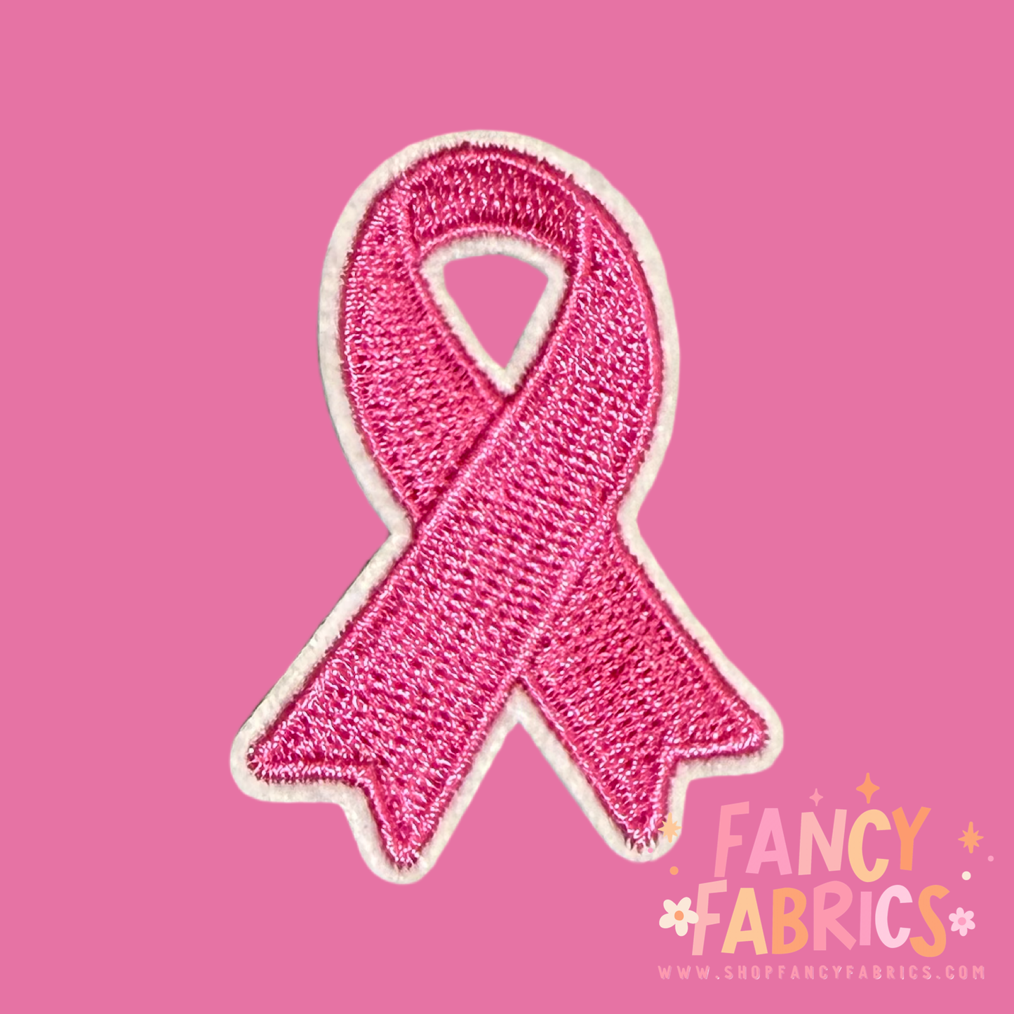 Breast Cancer Ribbon | Iron On Patch