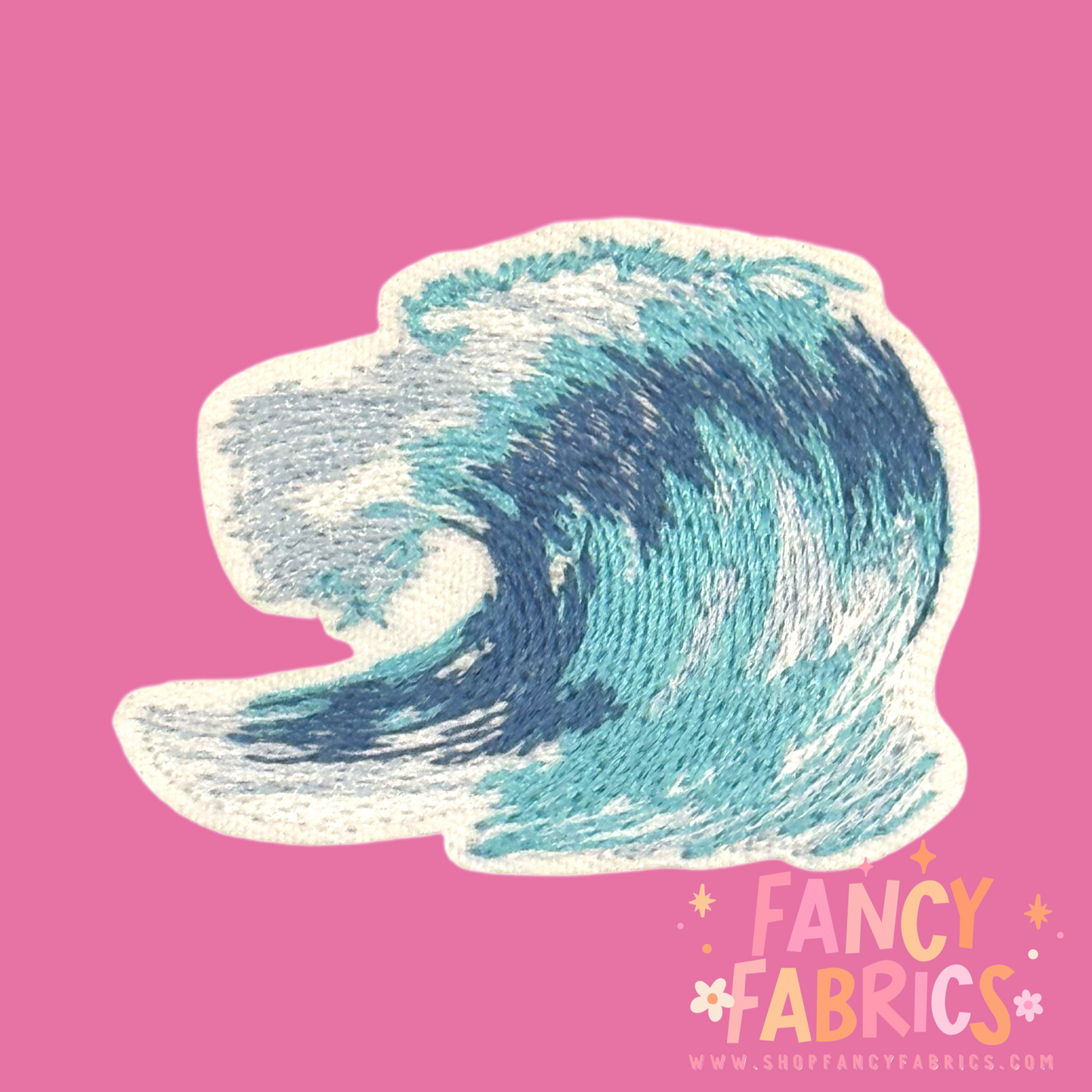 Classic Waves | Iron On Patch