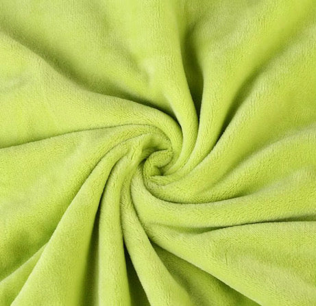 Lime Green | Ultra Plush Stretch Velvet | Ready To Ship