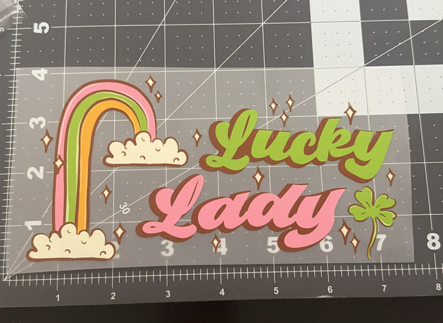 Lucky Lady | Child Size | DTF Transfer