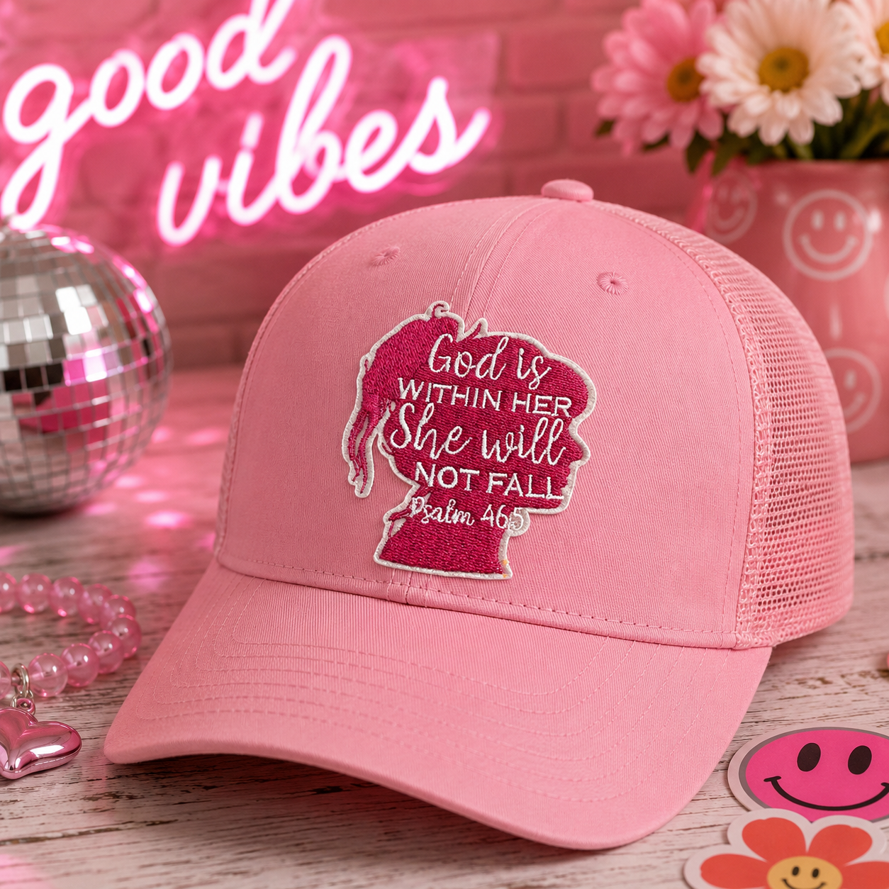 God Is Within Her | Iron On Patch