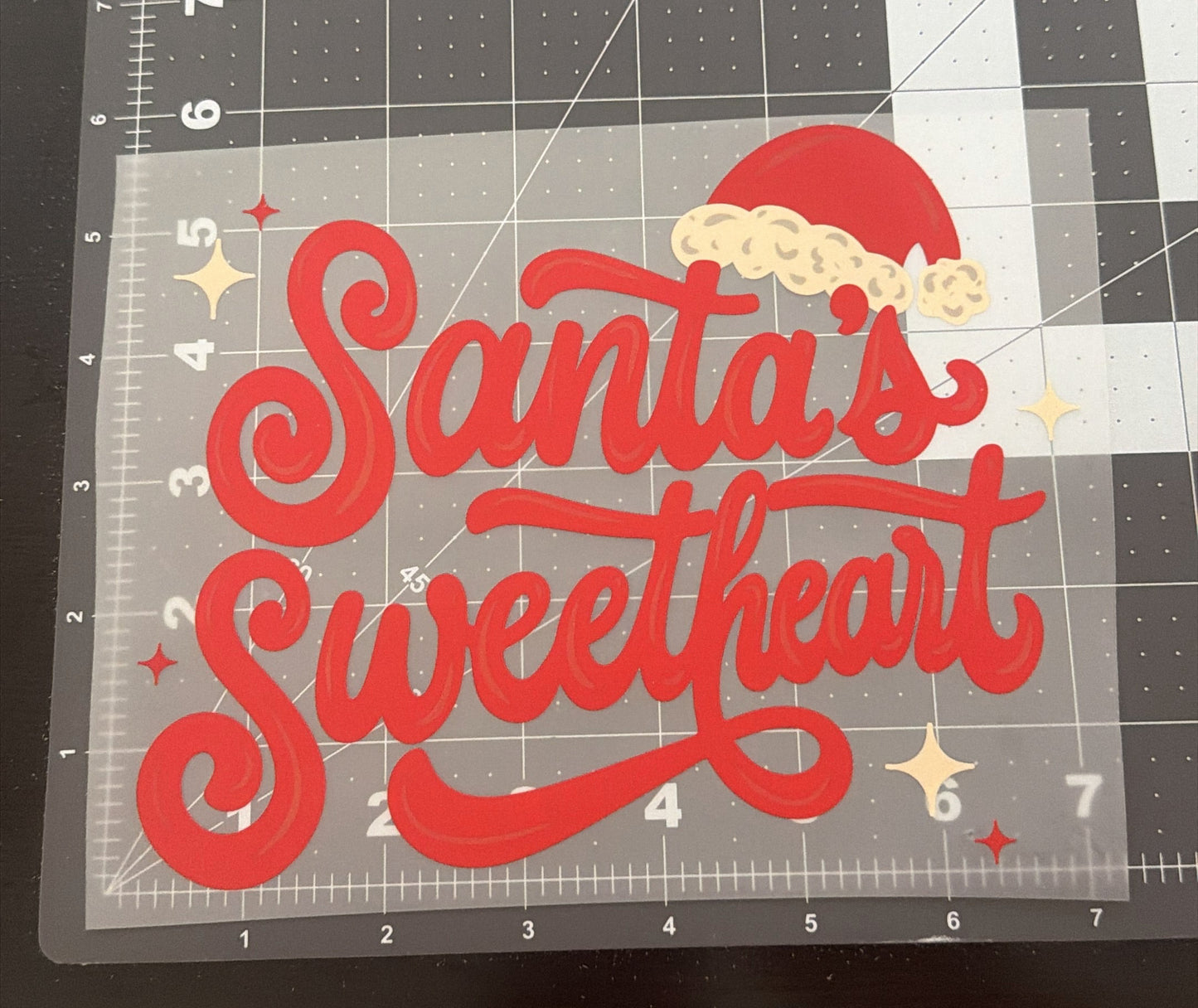 Santa's Sweetheart | Child Size | DTF Transfer