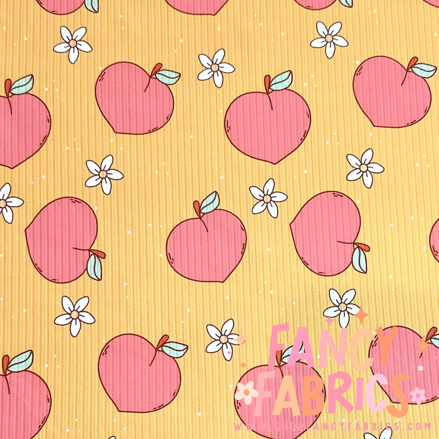 Peaches | 6x6 Scaling | Skinny Rib | Ready To Ship