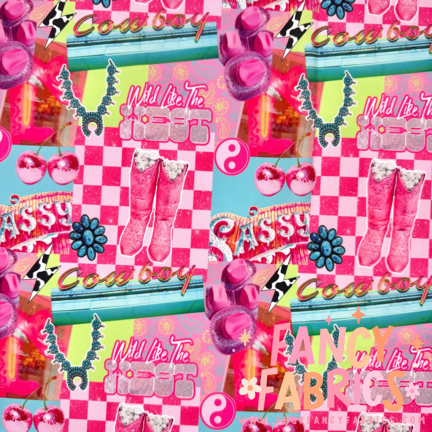 Wild Like The West | Swim | 6x6 Scaling | Ready To Ship