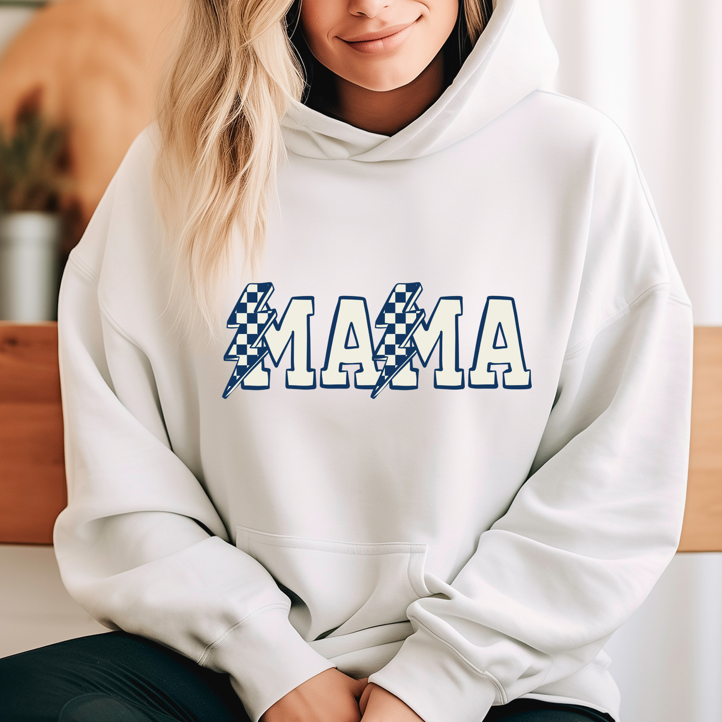 Mama Bolts (Blue) | Adult Size | DTF Transfer | Ready To Ship