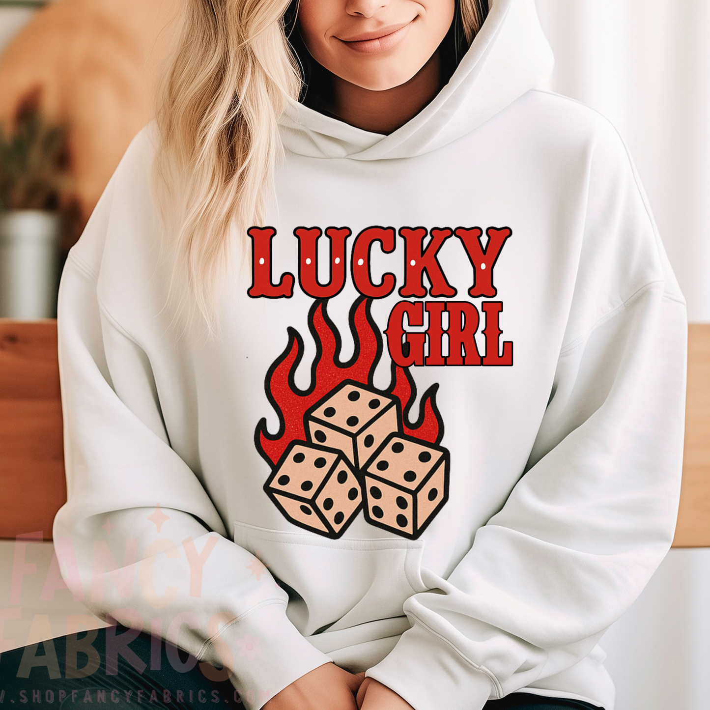 Lucky Girl | Adult Size | DTF Transfer | Ready To Ship