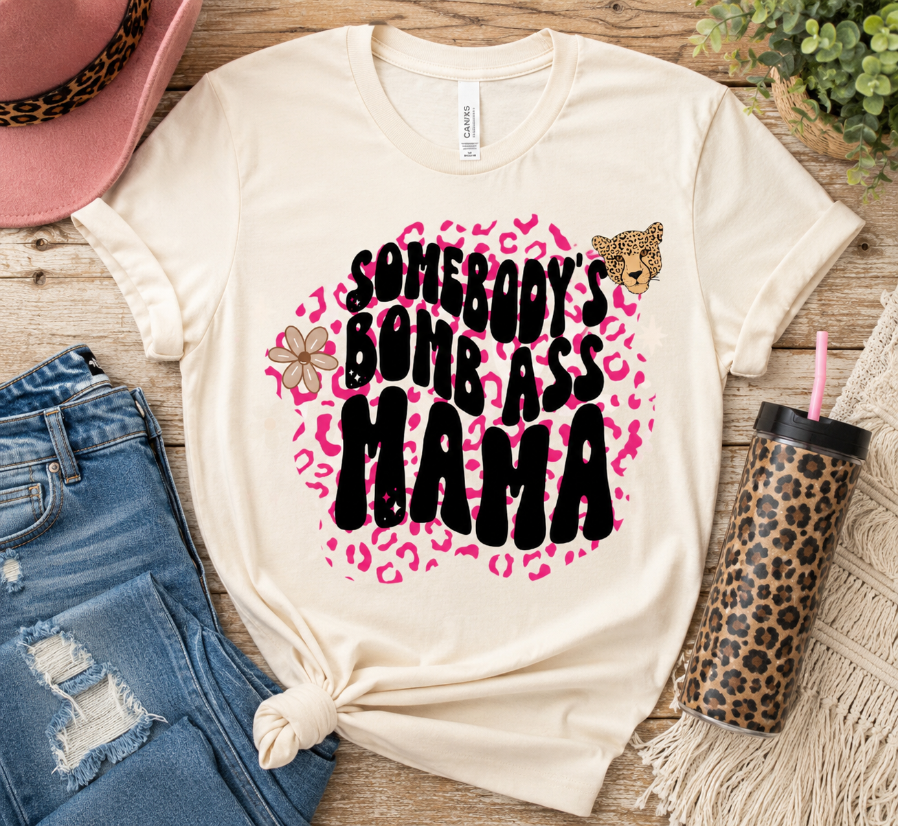 Bomb Ass Mama | Adult Size | DTF Transfer | Ready To Ship