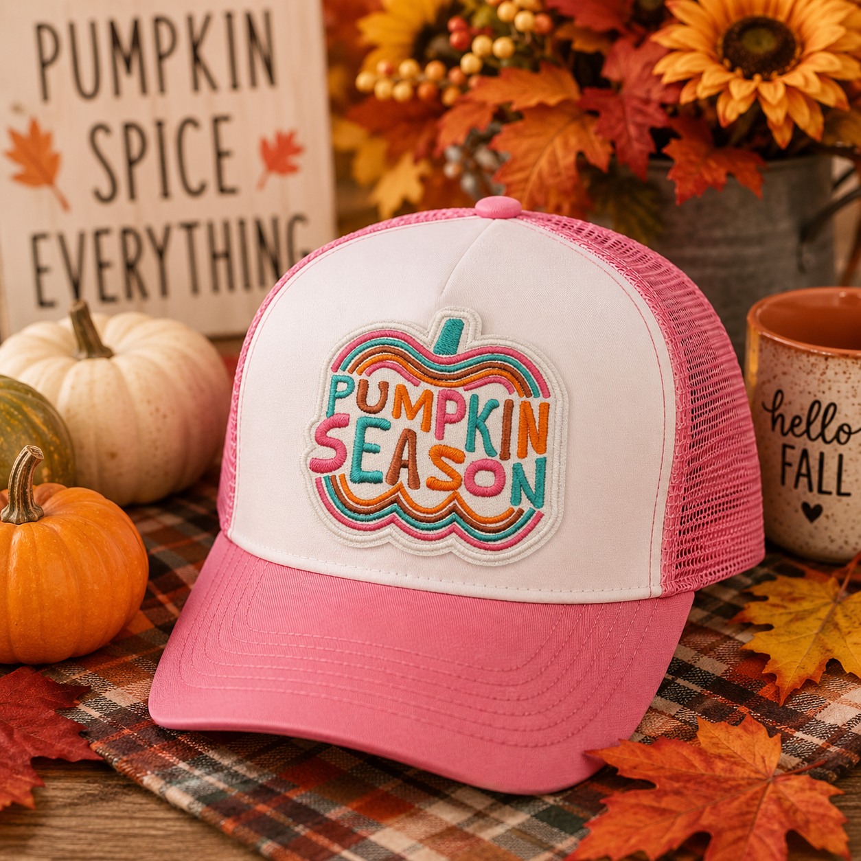 Pumpkin Season | Iron On Patch
