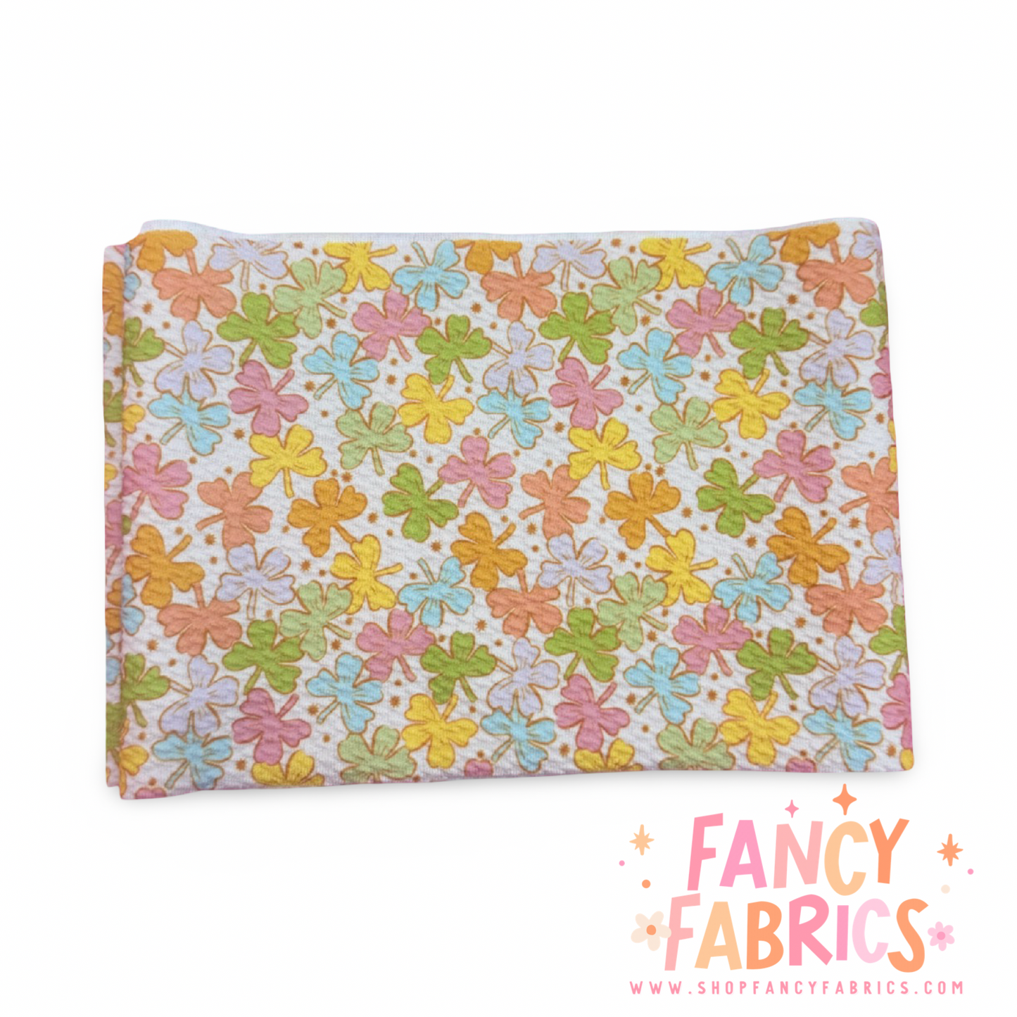 Colorful Clovers | 5" x WOF | Bullet Strip | Ready To Ship