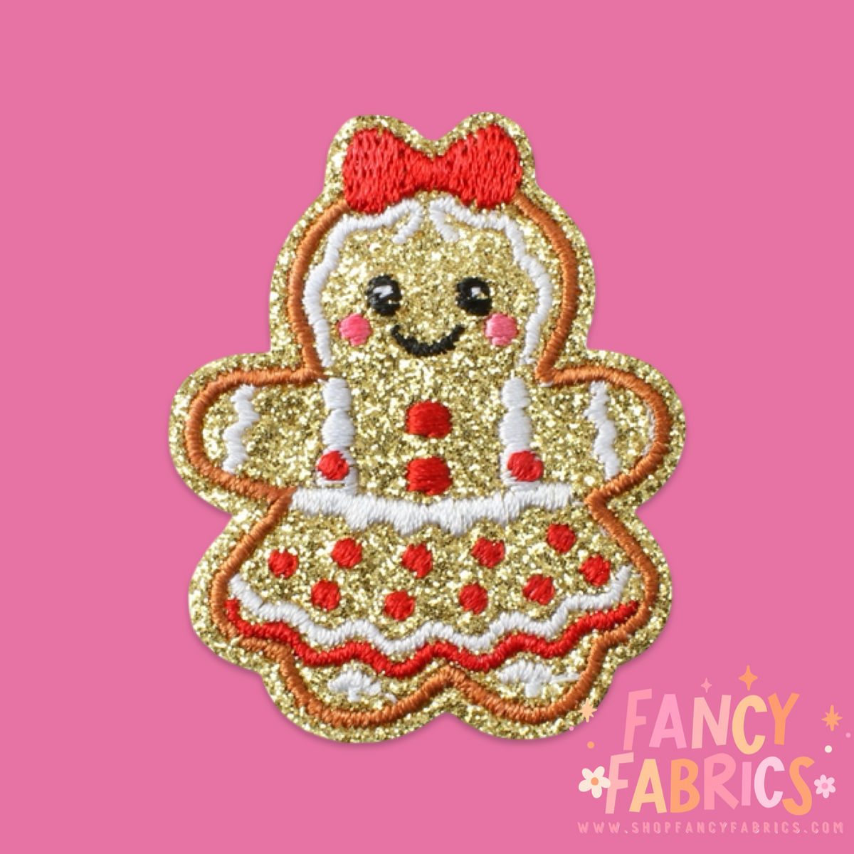 Girl Gingerbread | Iron On Patch