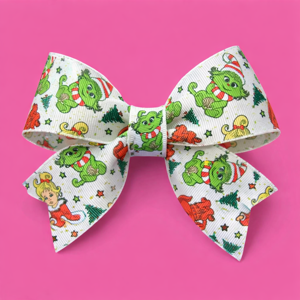 Baby WhoVille | 2.5" Single Sided | Printed Ribbon | Ready To Ship