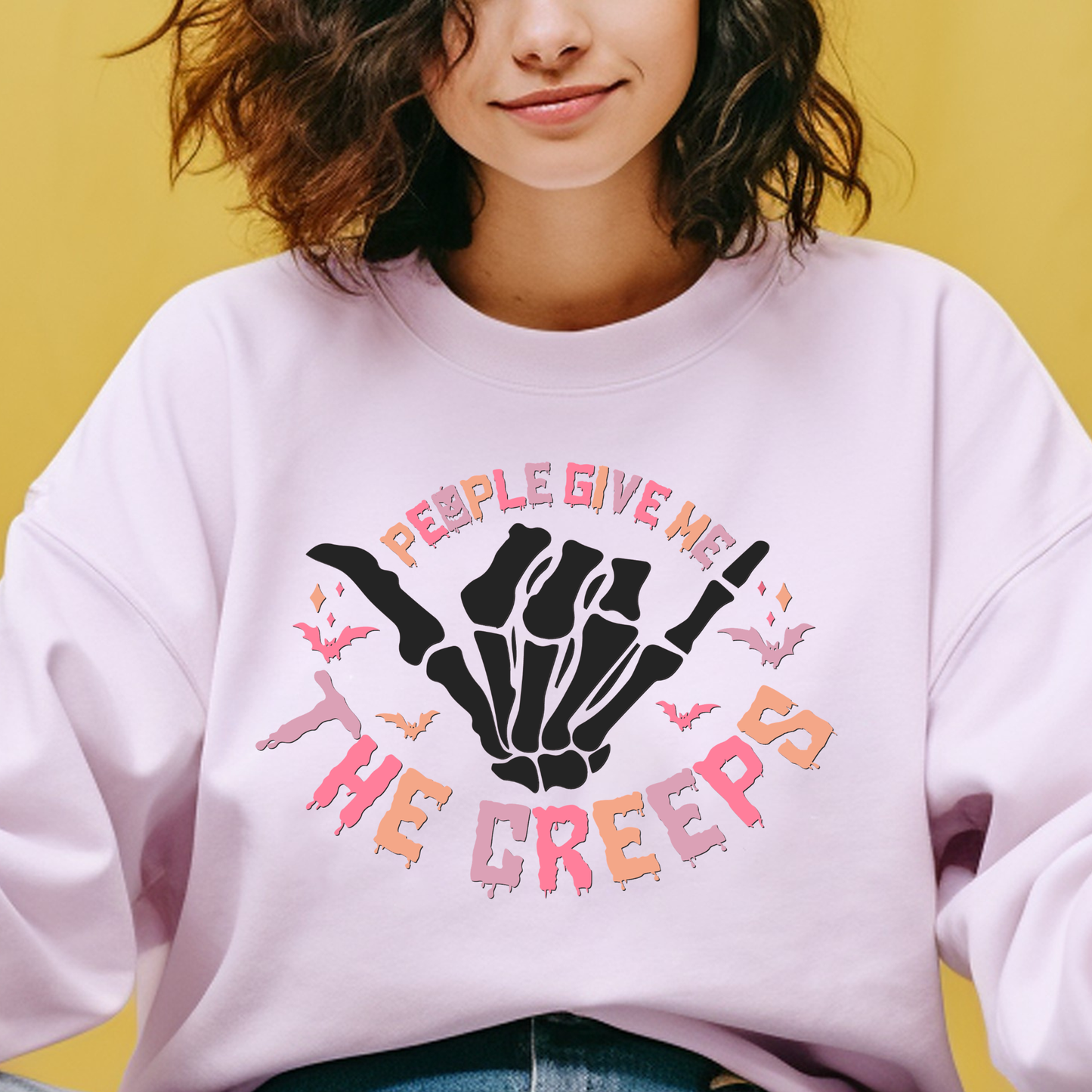 People Give Me The Creeps | Adult Size | DTF Transfer | Ready To Ship