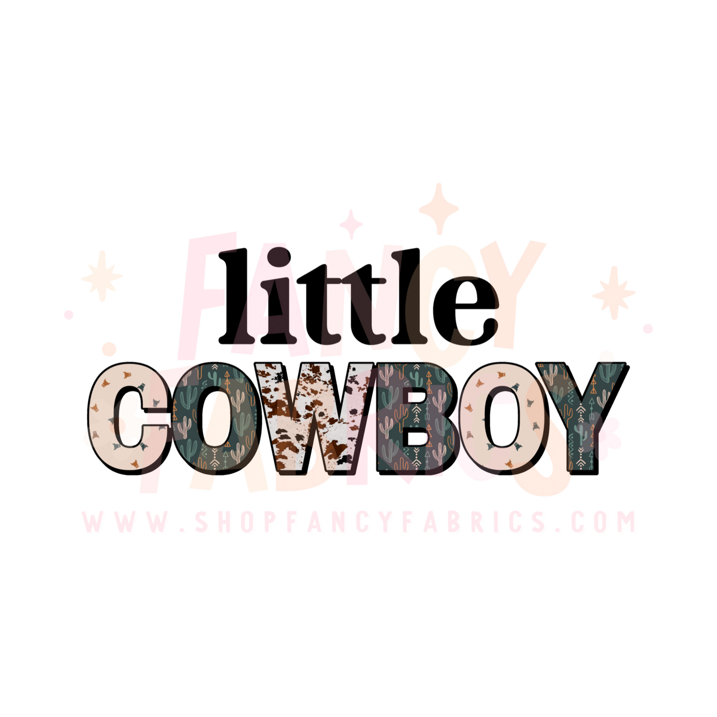 Little Cowboy | Child Size | DTF Transfer