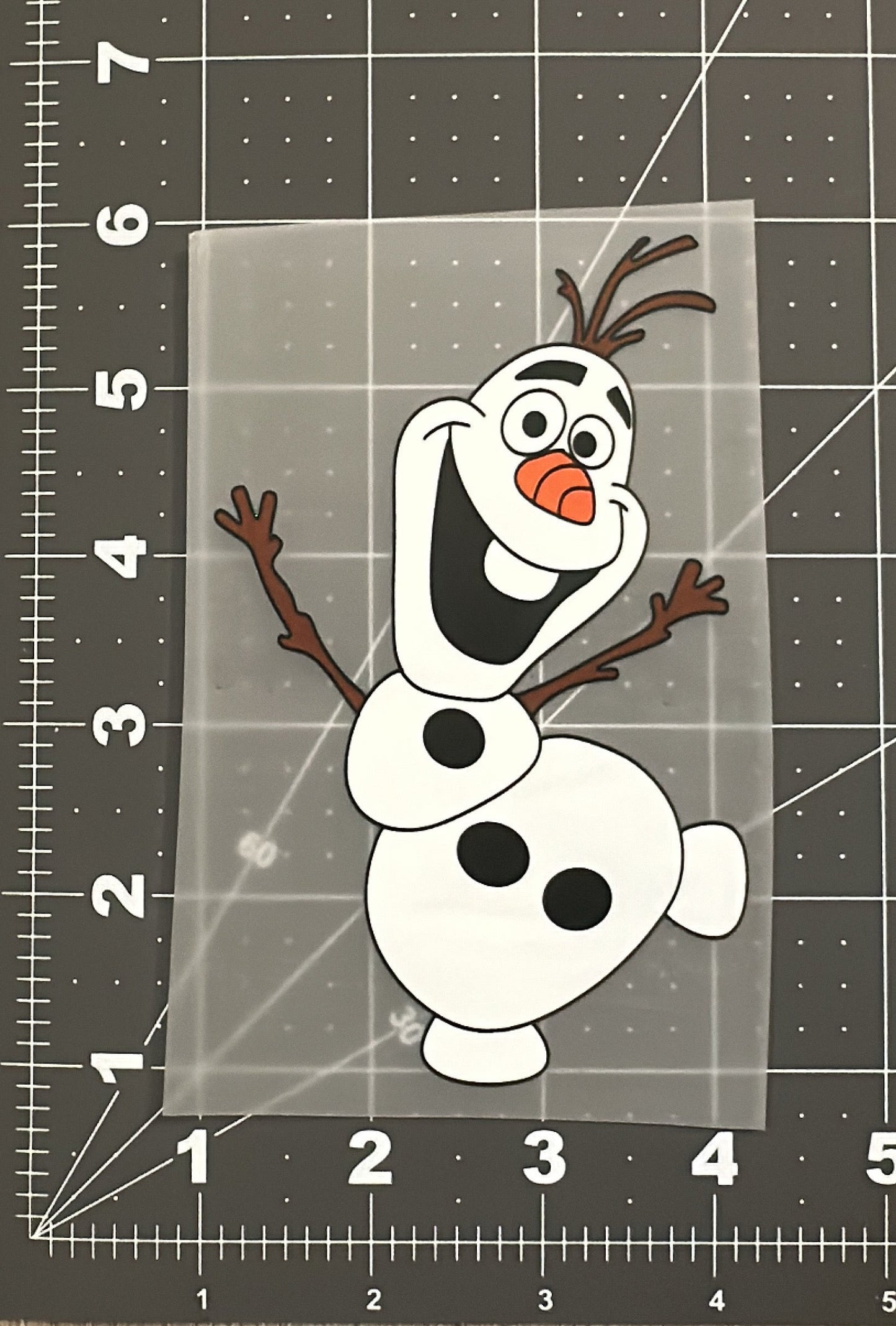 Happy Snowman | Toddler Size | DTF Transfer