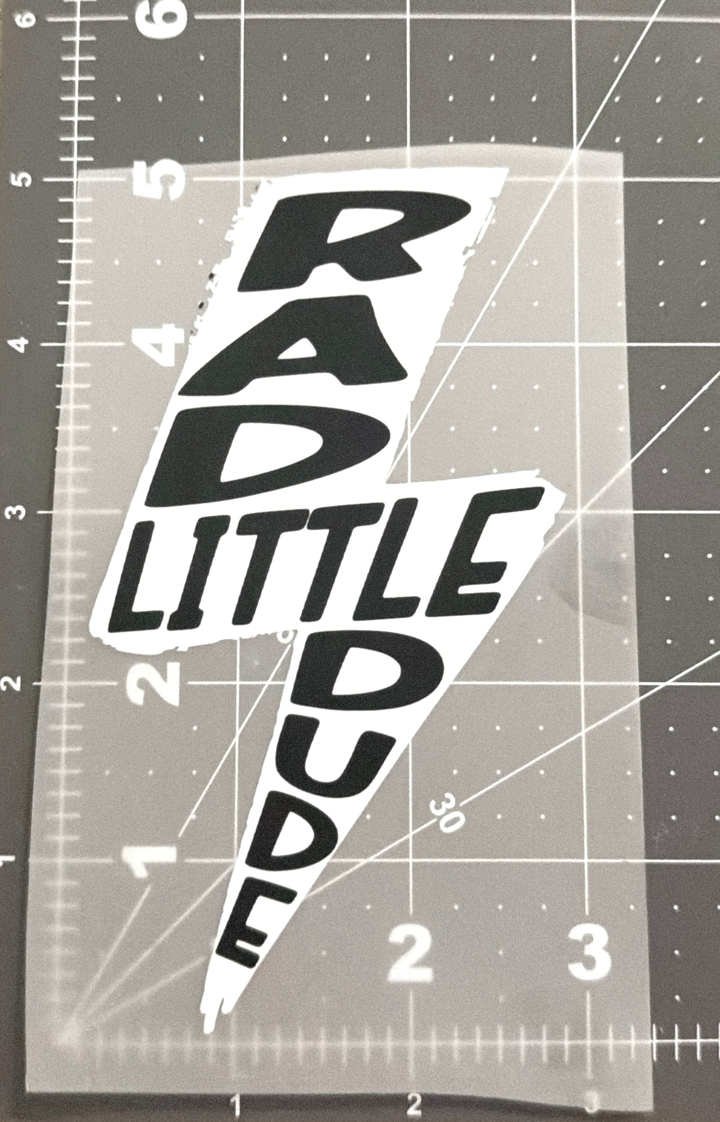 Rad Little Dude | Toddler Size | DTF Transfer