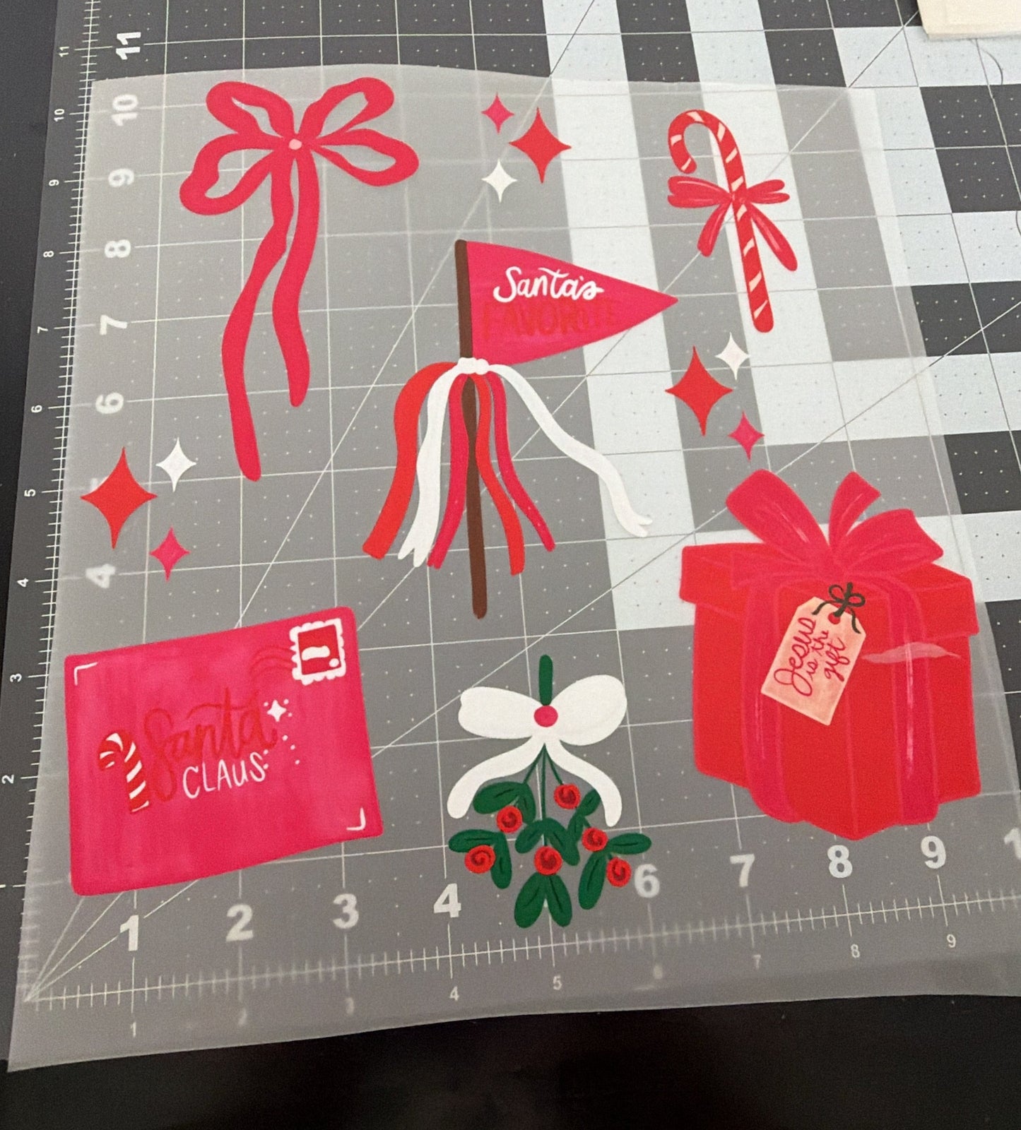 Santa Mail | Adult Size | DTF Transfer | Ready To Ship