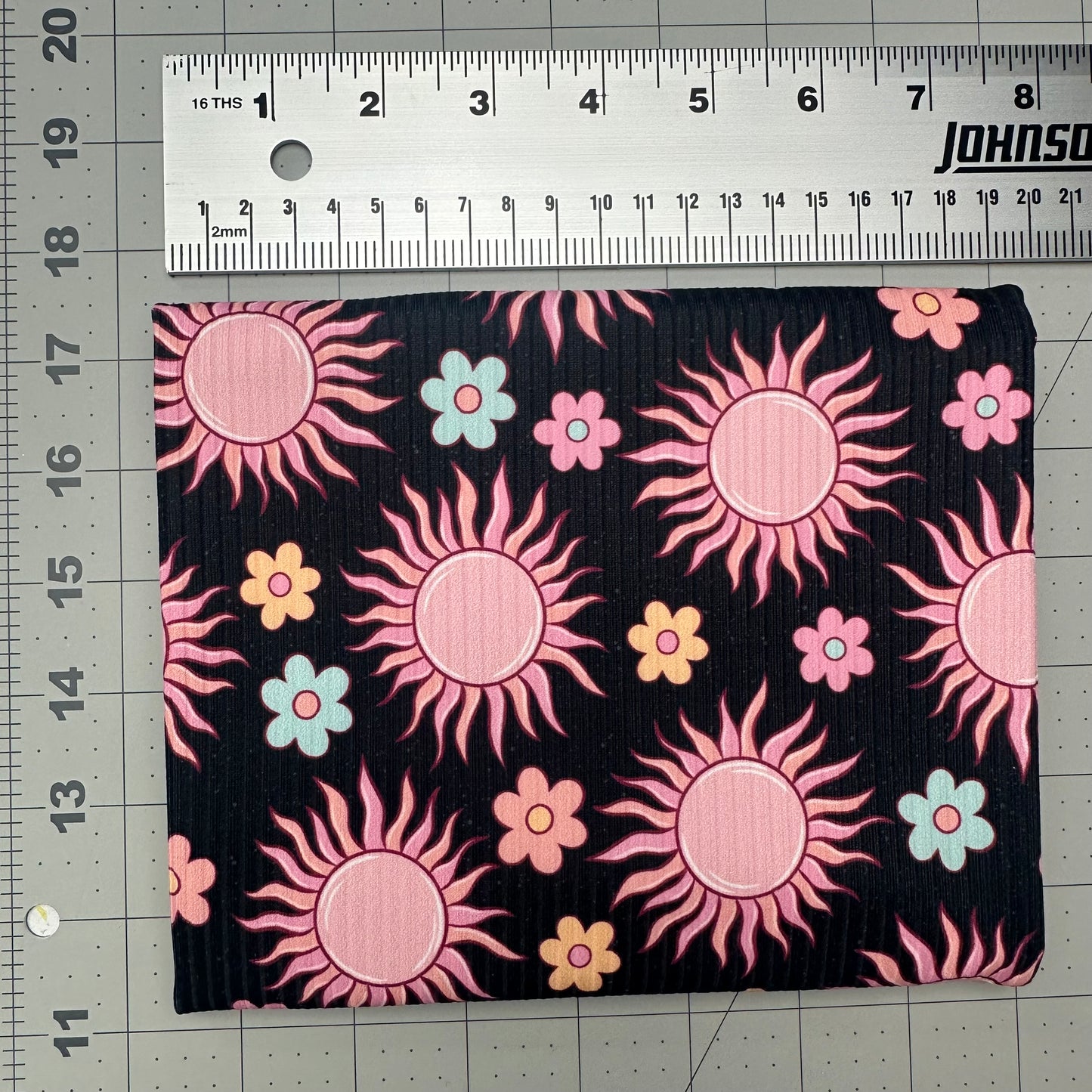 Pink Suns | 8x8 Scaling | Skinny Rib | Ready To Ship