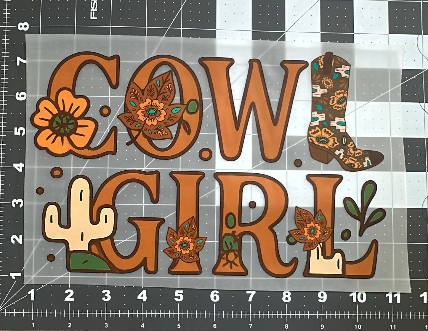 Cowgirl | Adult Size | DTF Transfer | Ready To Ship