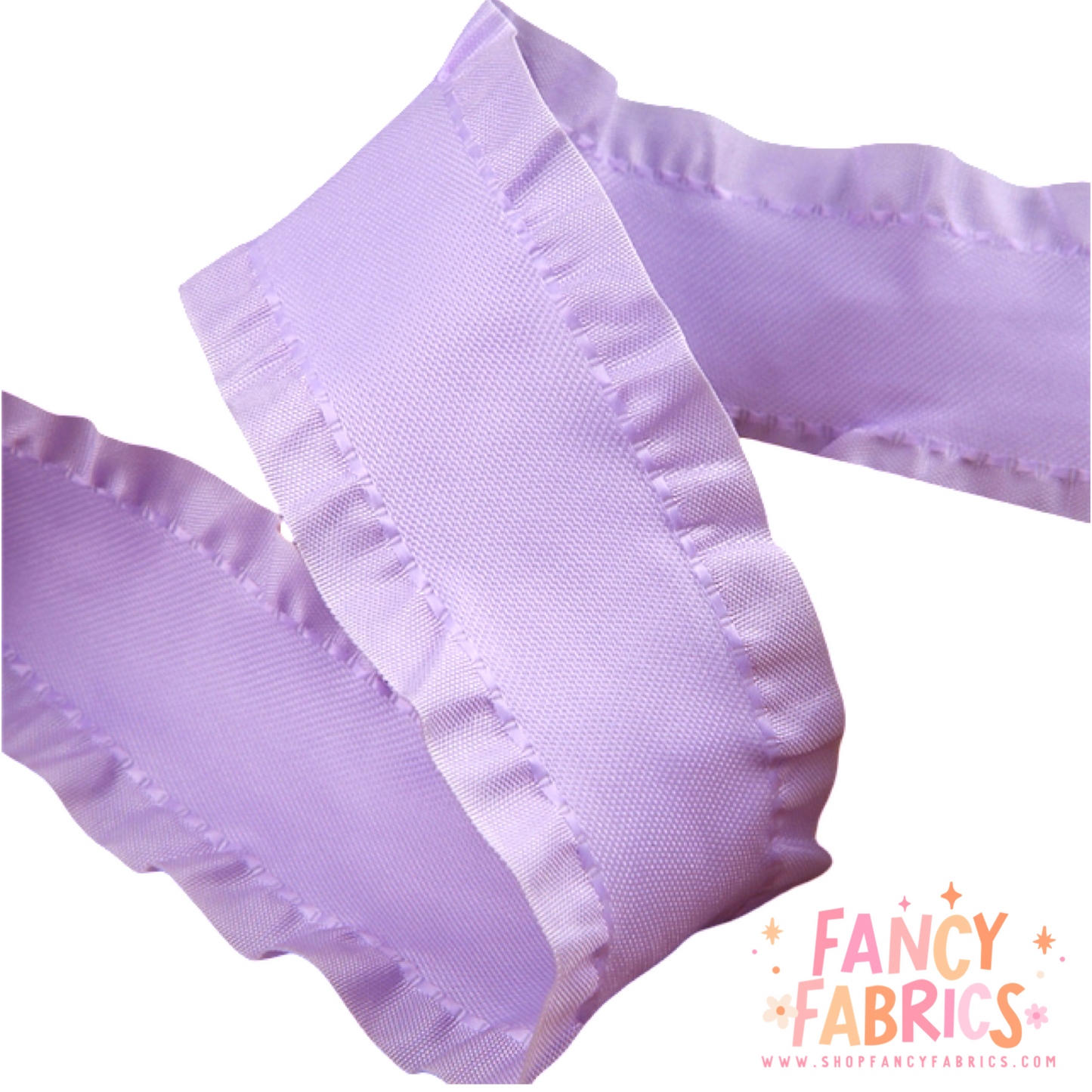 Lavender | 1.5" | Ruffle Ribbon | Ready To Ship