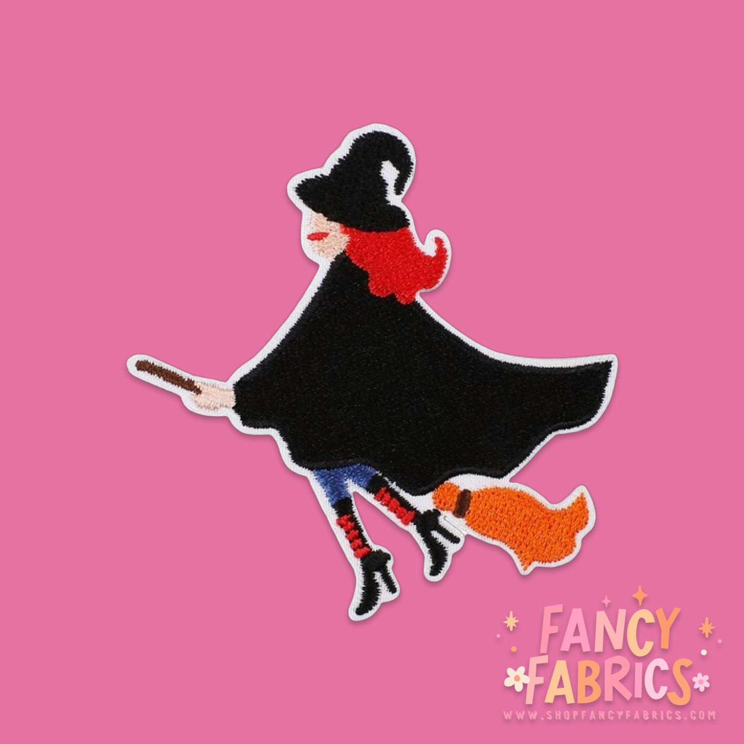 Flying Witch | Iron On Patch
