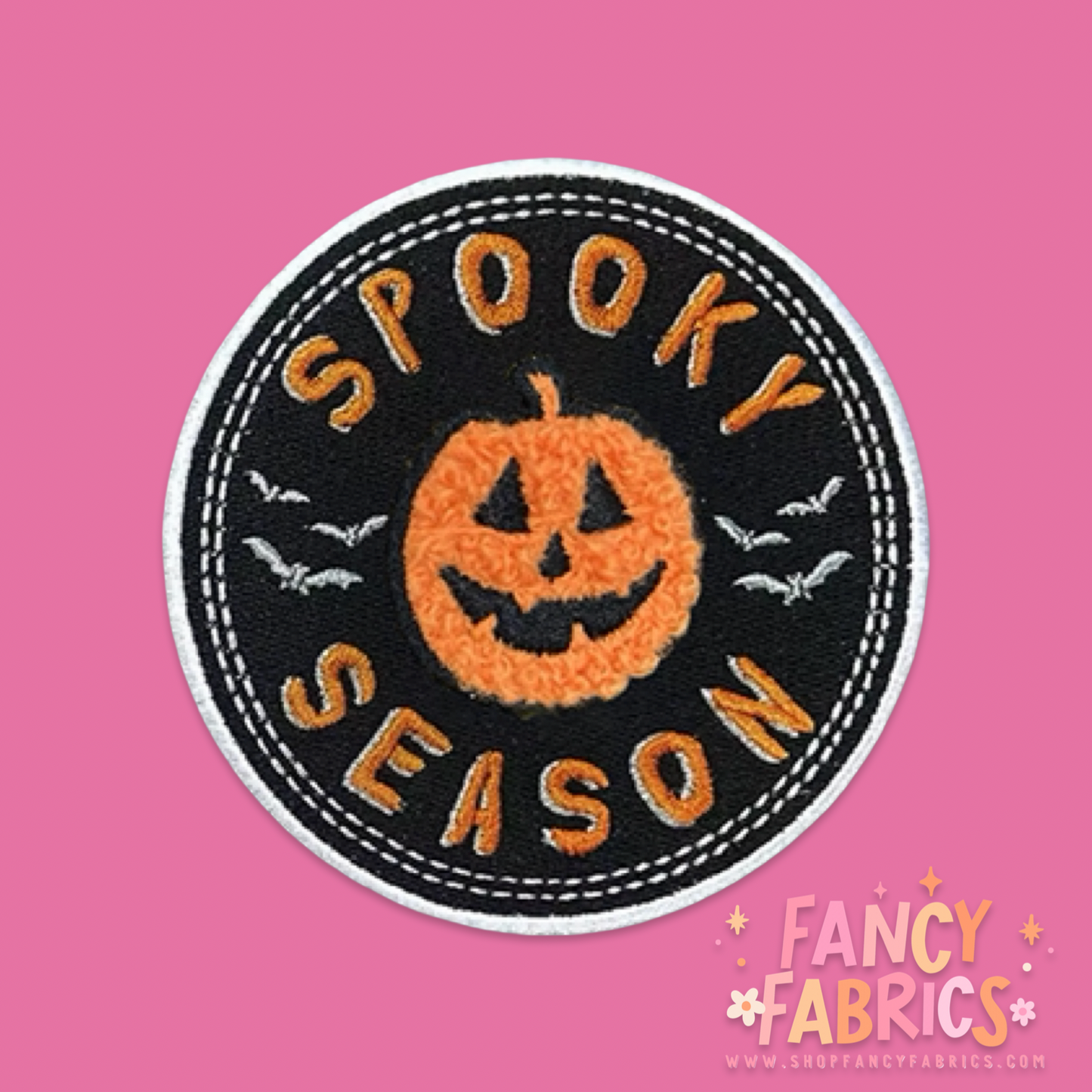 Spooky Season (Pumpkin) | Iron On Patch