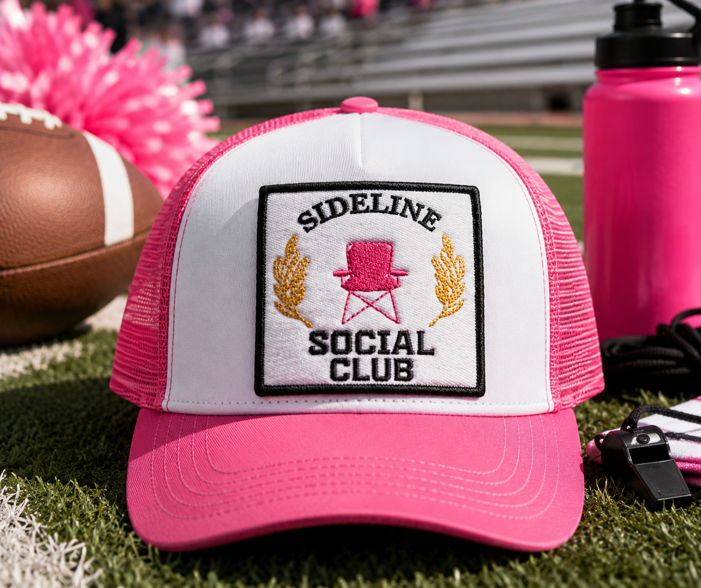 Sideline Social Club | Iron On Patch
