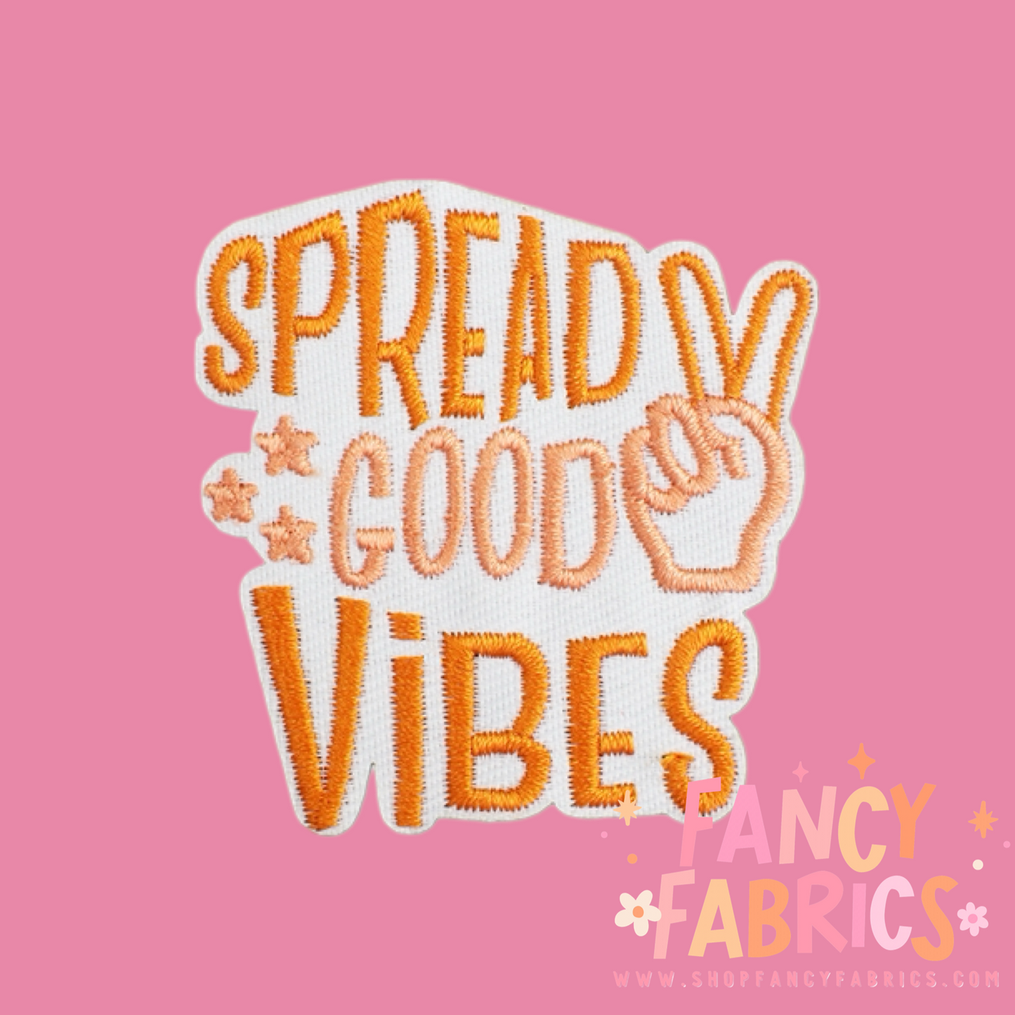 Spread Good Vibes | Iron On Patch
