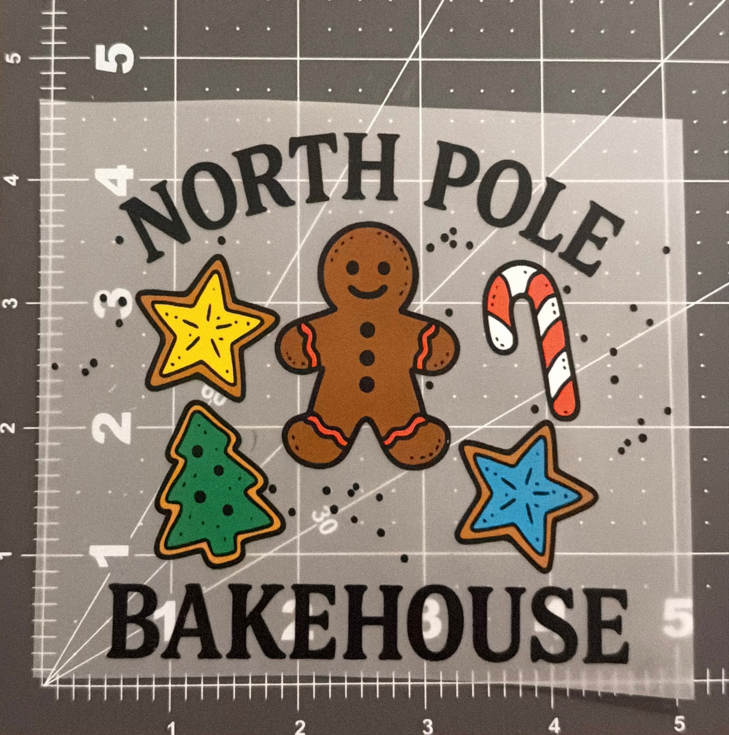 North Pole Bakehouse | Toddler Size | DTF Transfer