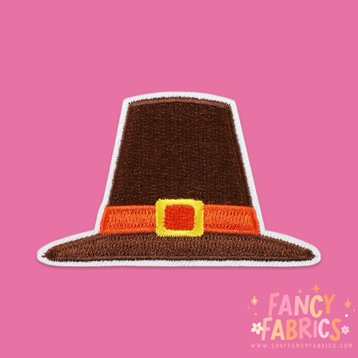 Pilgrim Hat | Iron On Patch