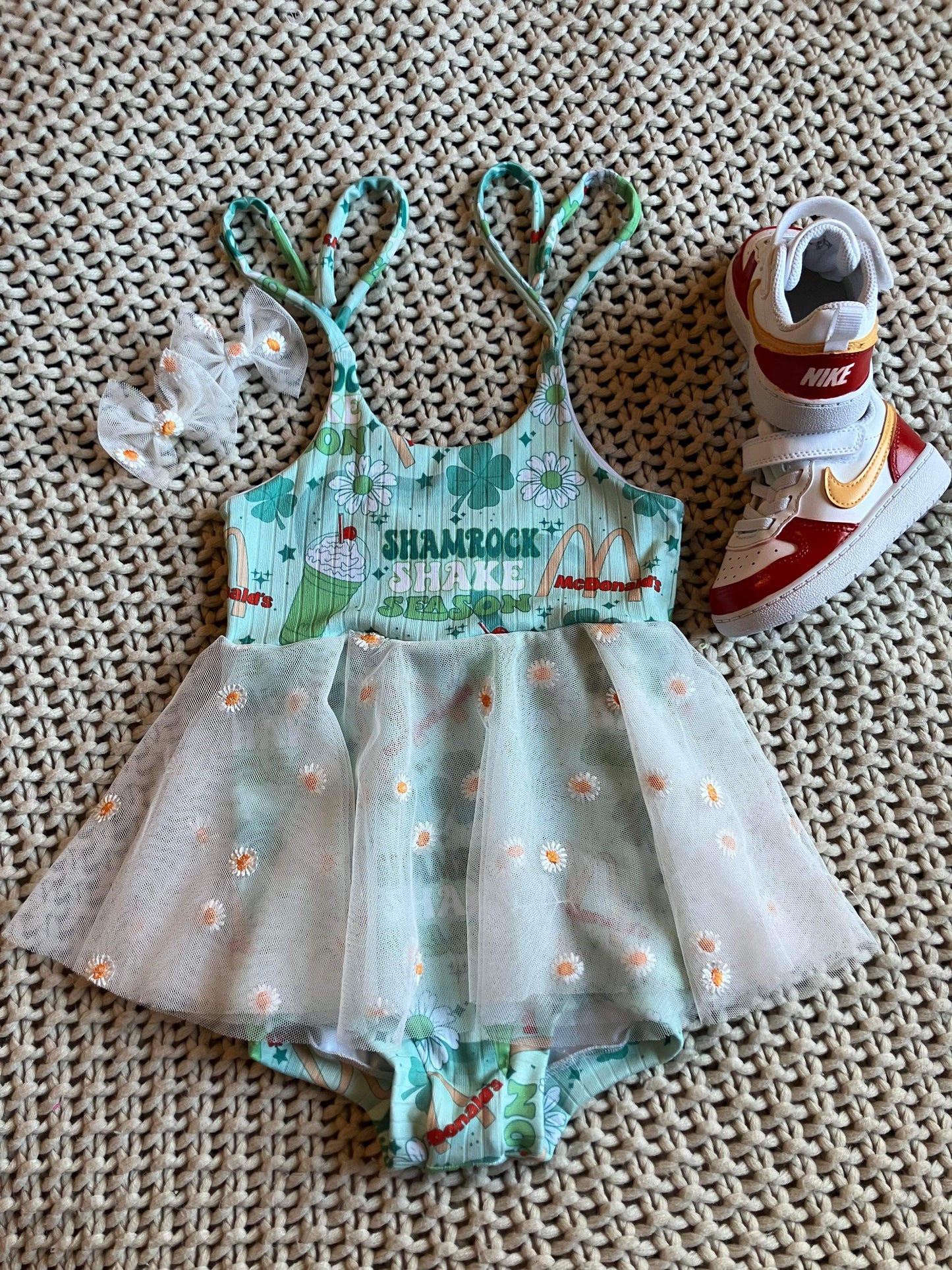 Shamrock Shake Season | 8x8 | Brushed Rib | Ready To Ship