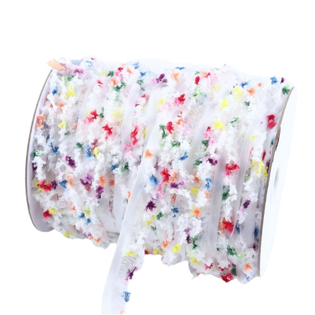 Fuzzy Trim (Multi) | Ruffle Trim