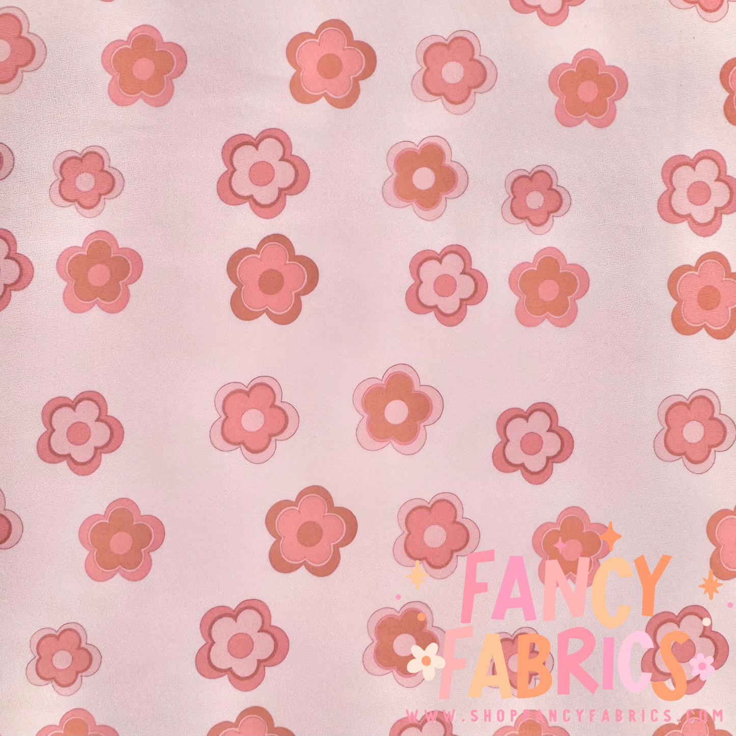 Boho Daisies | Swim | 6x6 Scaling | Ready To Ship