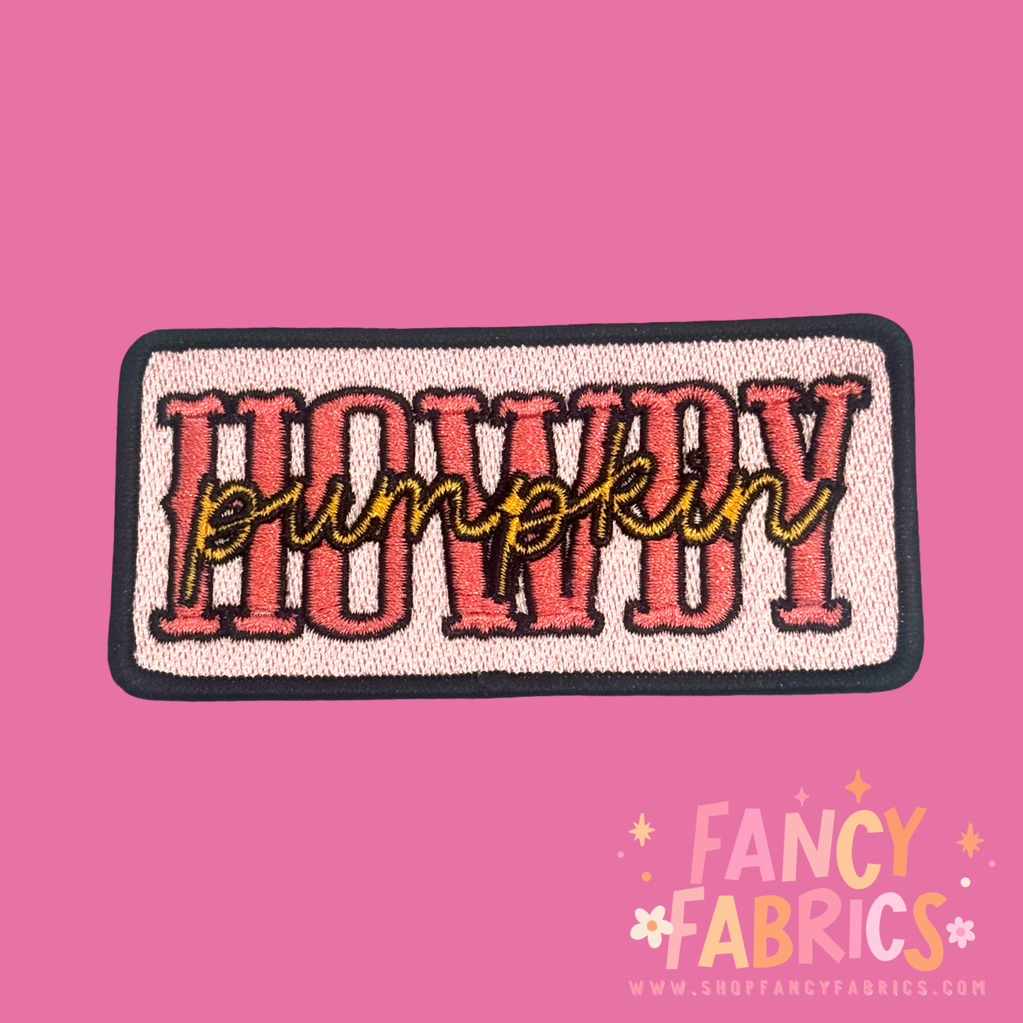 Howdy Pumpkin | Iron On Patch