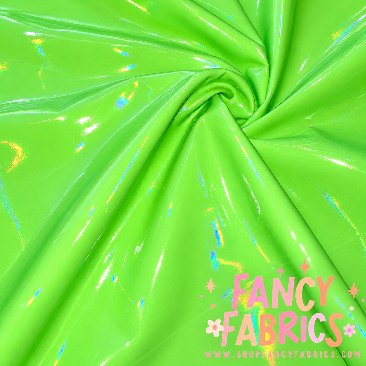 Neon Green | Holo Plastics | Ready To Ship
