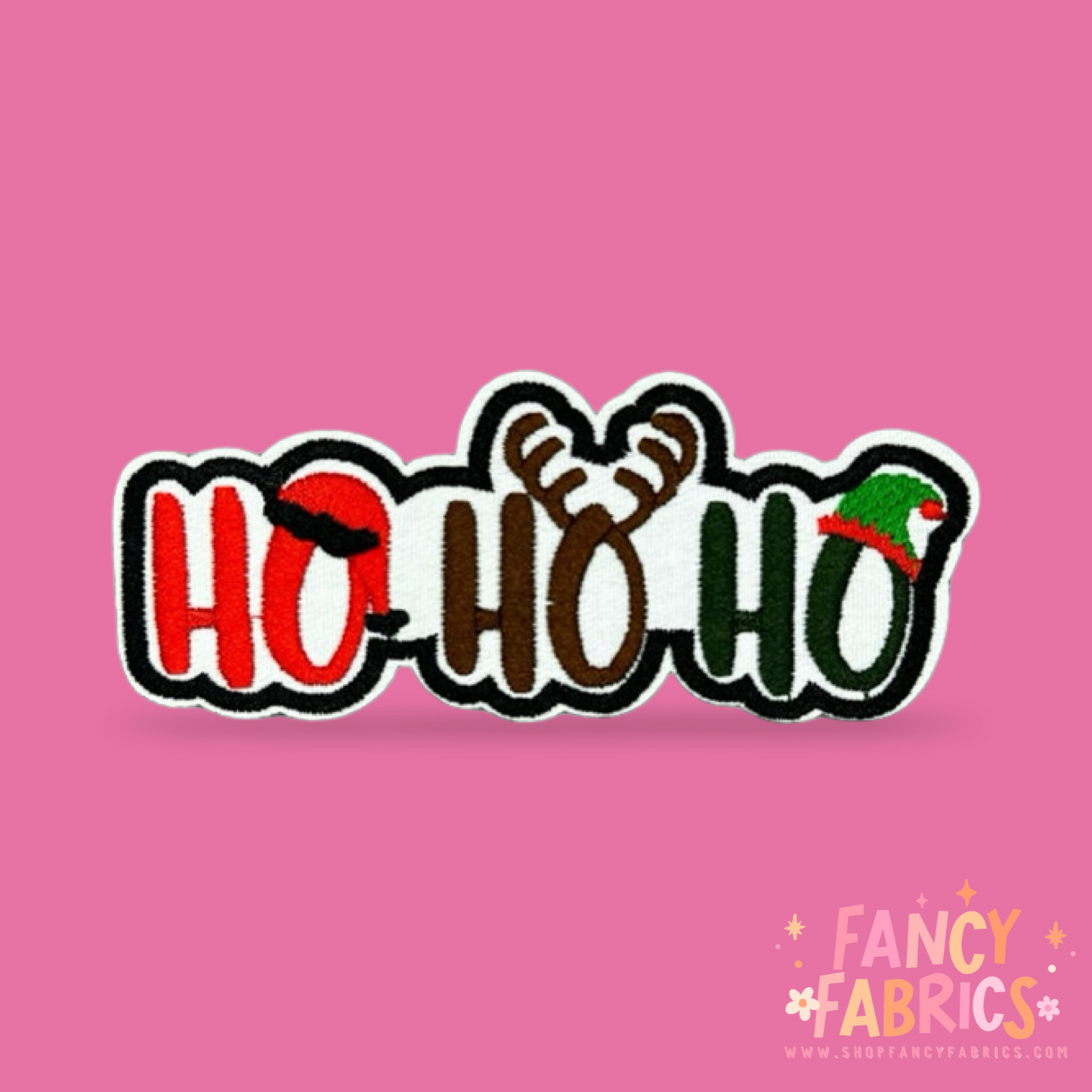 Ho Ho Ho | Iron On Patch