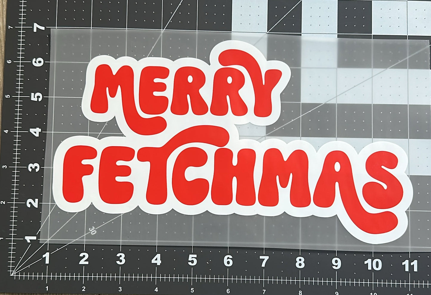 Merry Fetchmas | Adult Size | DTF Transfer | Ready To Ship