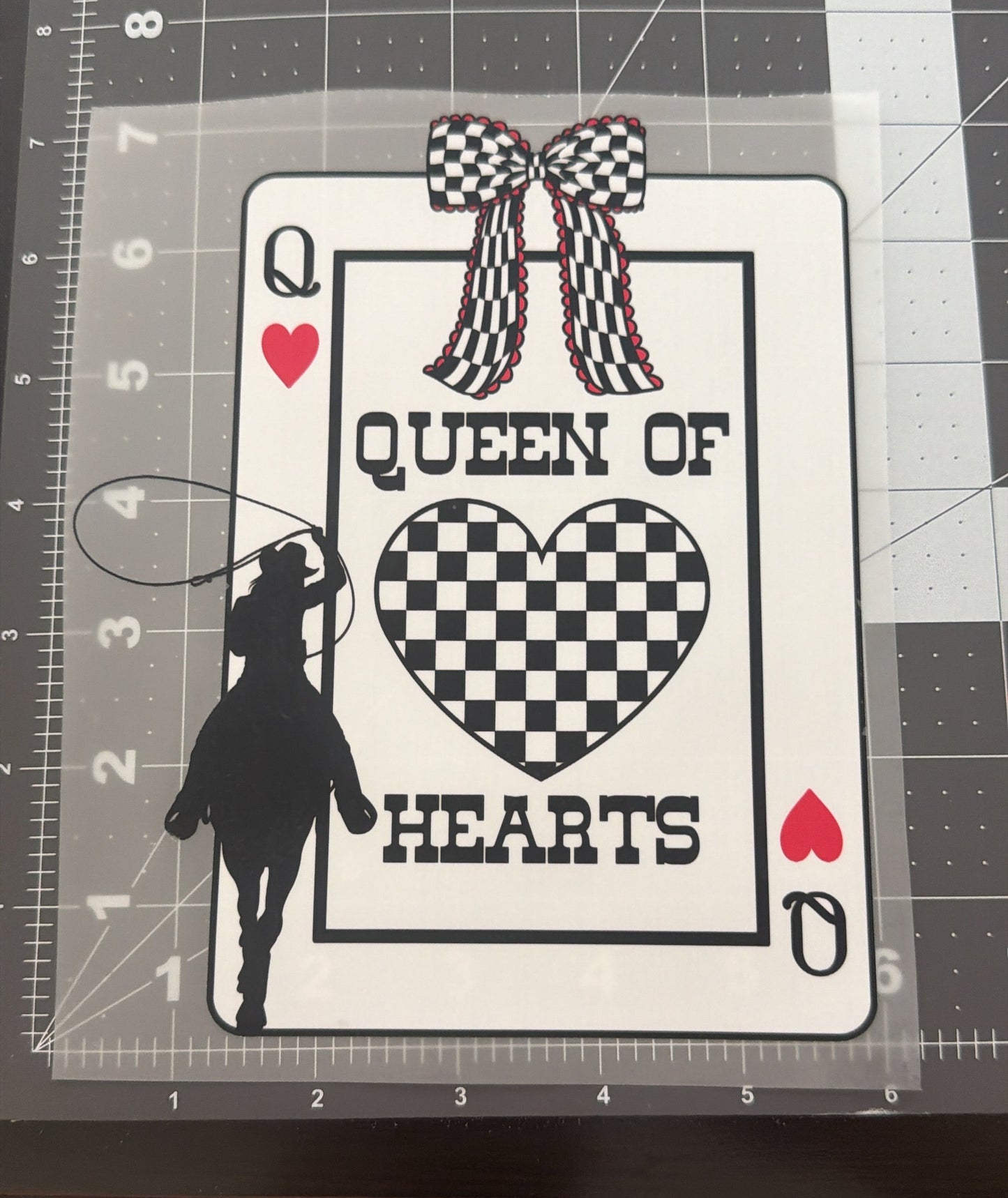 Queen Of Hearts | Child Size | DTF Transfer