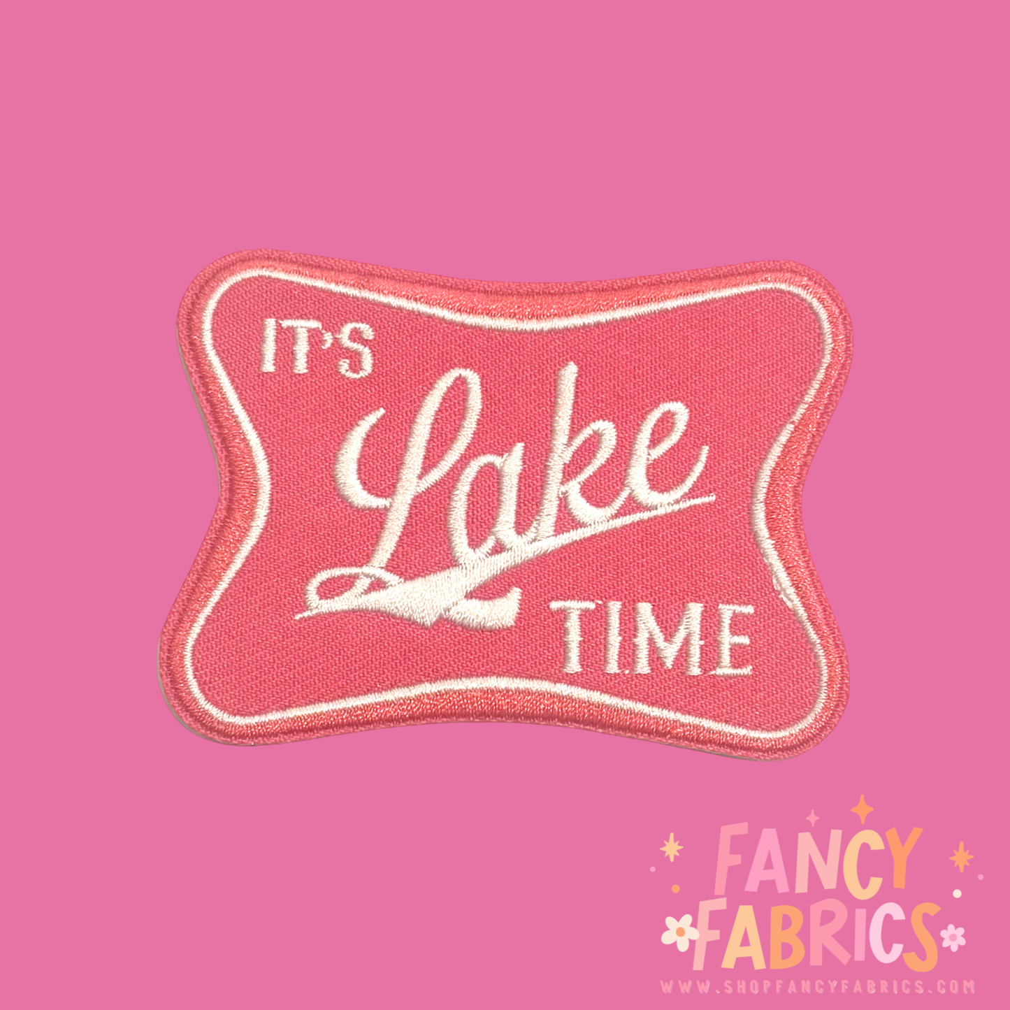 Lake Time | Iron On Patch