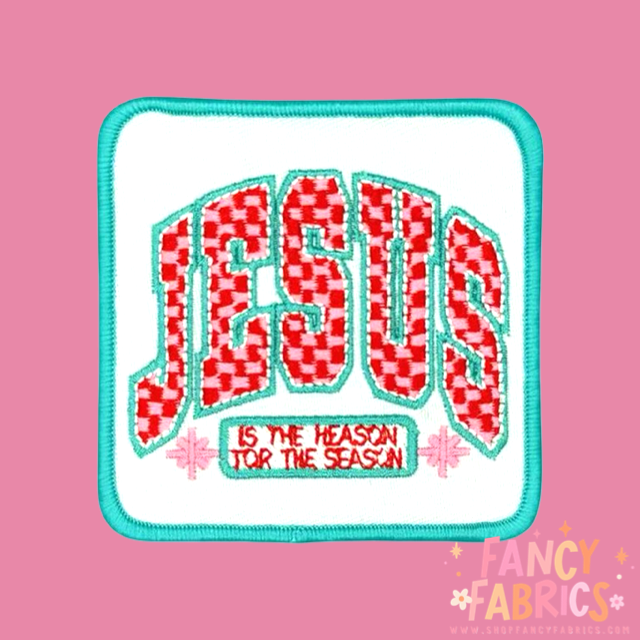 Jesus Is The Reason | Iron On Patch