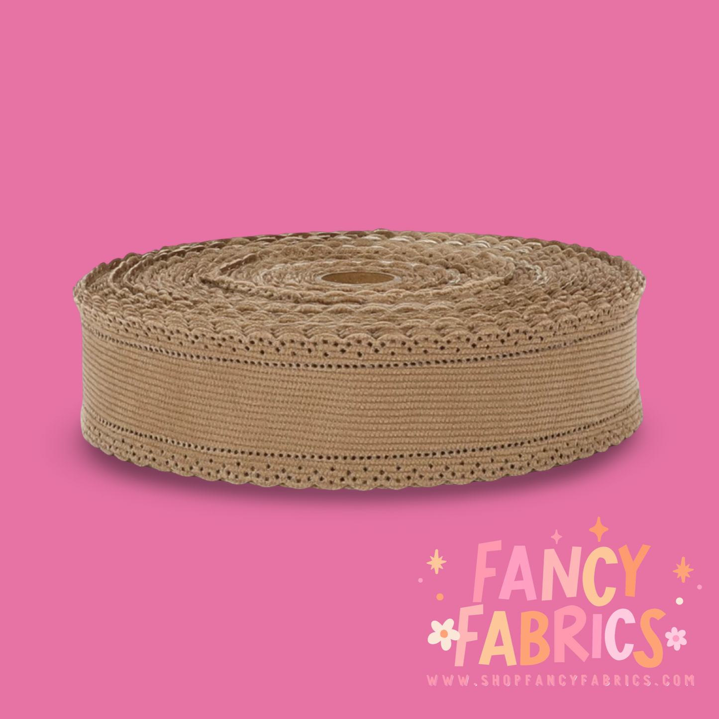 Dark Tan | 1.5" Single Sided | Corduroy Ribbon | Ready To Ship