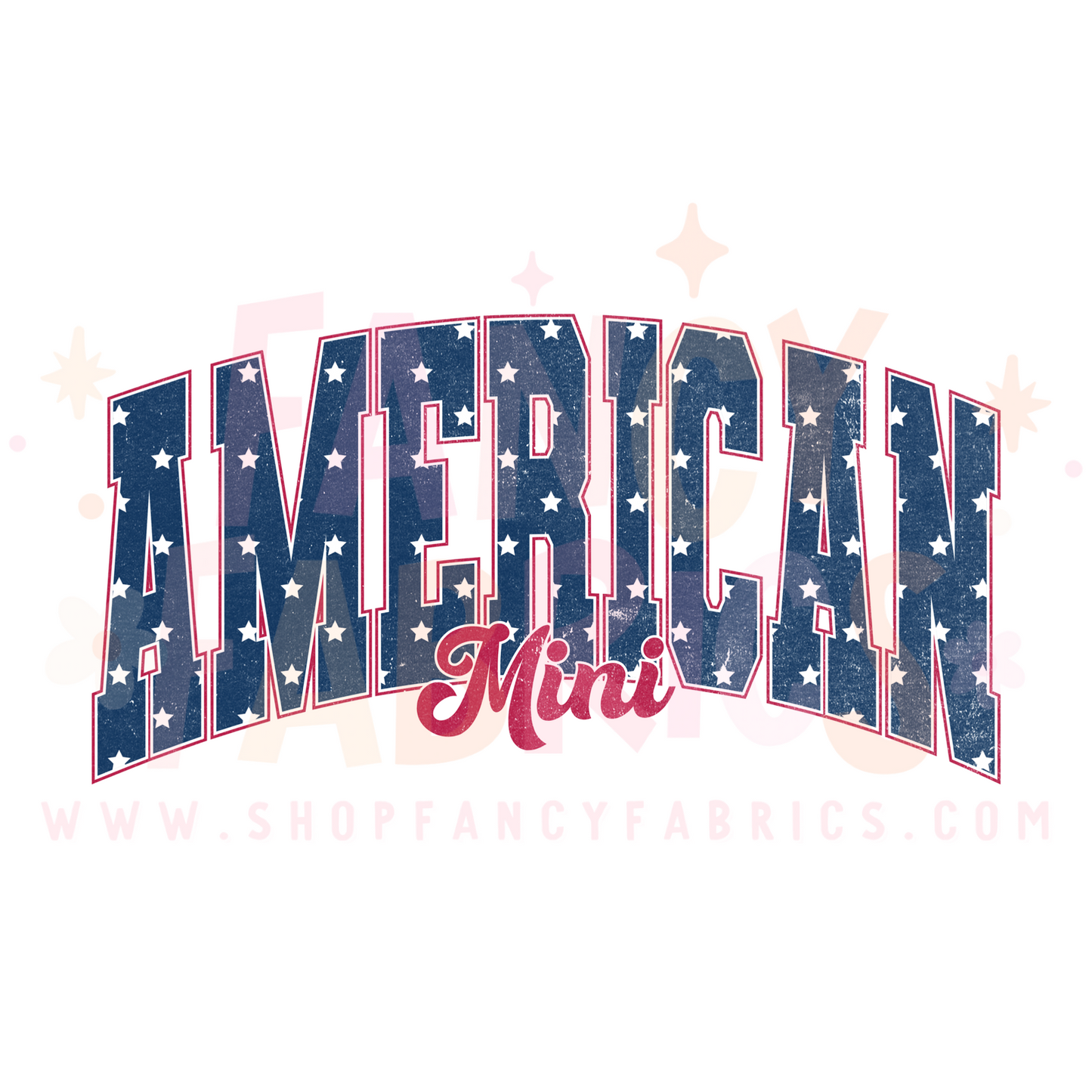 American Mini | Child Size | DTF Transfer