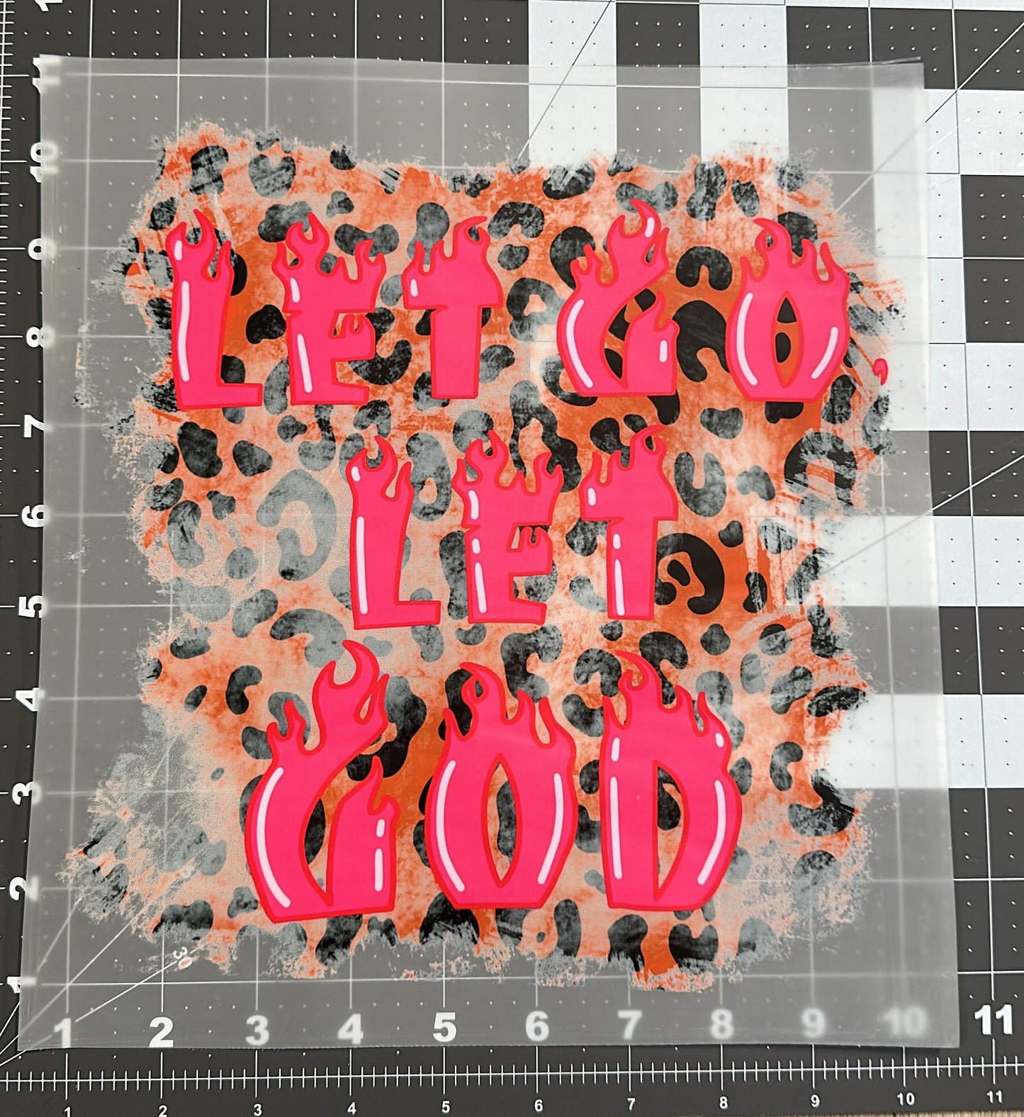 Let Go Let God | Adult Size | DTF Transfer | Ready To Ship