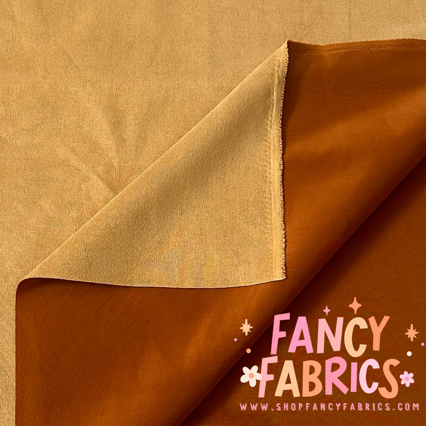 Caramel | Stretch Suede | Ready To Ship