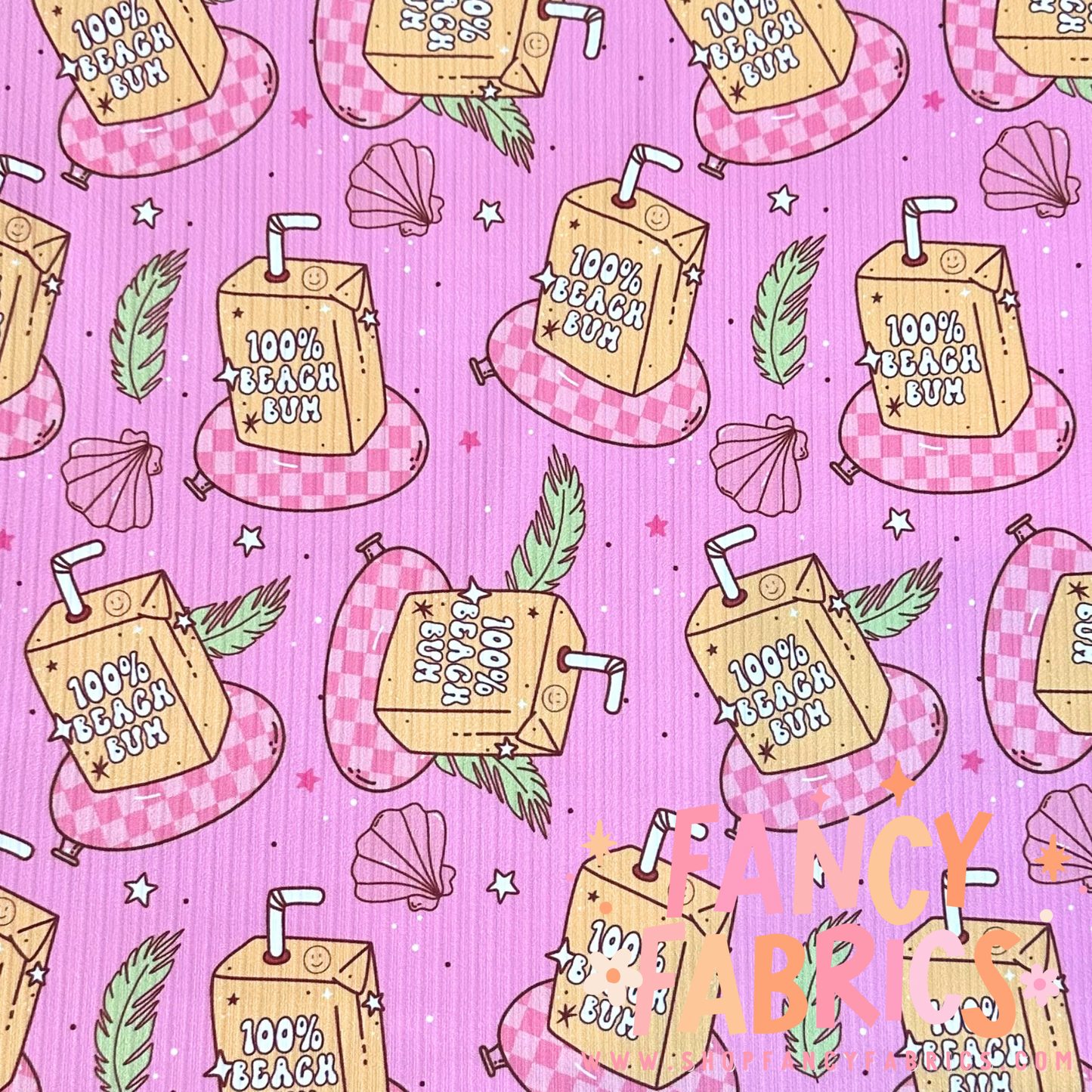 100% Beach Bum | 6x6 Scaling | Skinny Rib | Ready To Ship