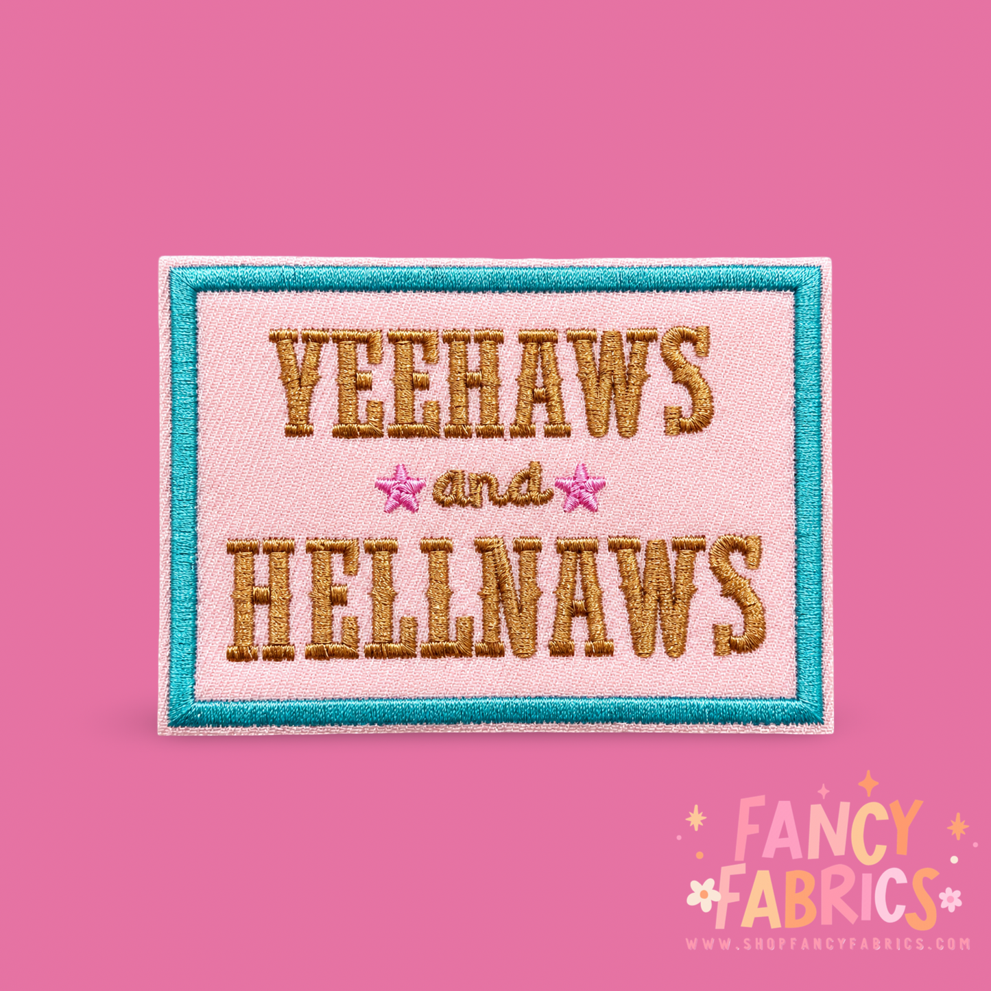 Yeehaws & Hellnaws | Iron On Patch