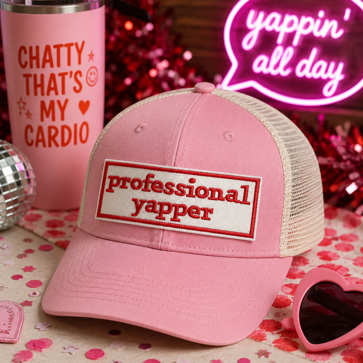Professional Yapper | Iron On Patch