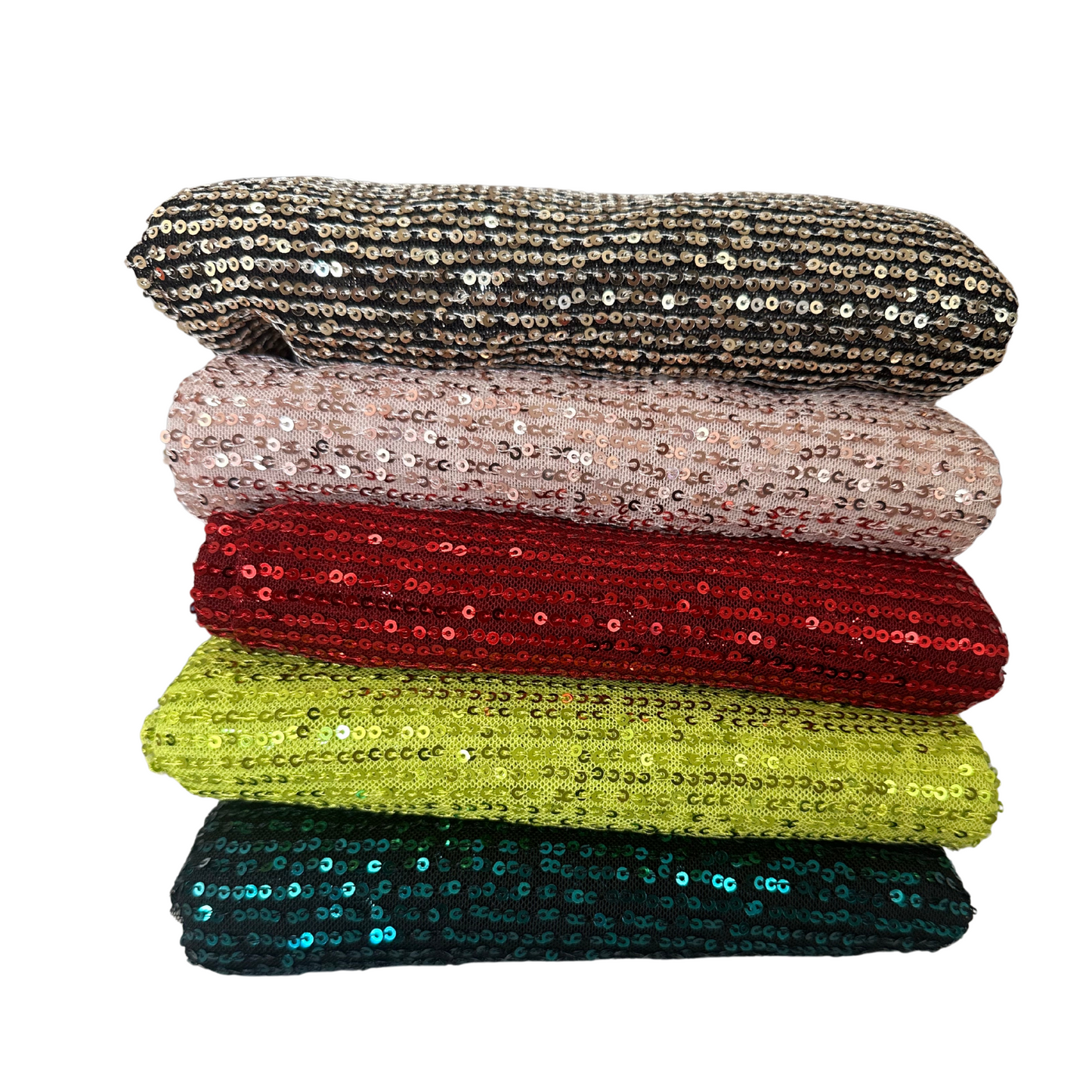 Turquoise | Sequin Mesh | Ready To Ship