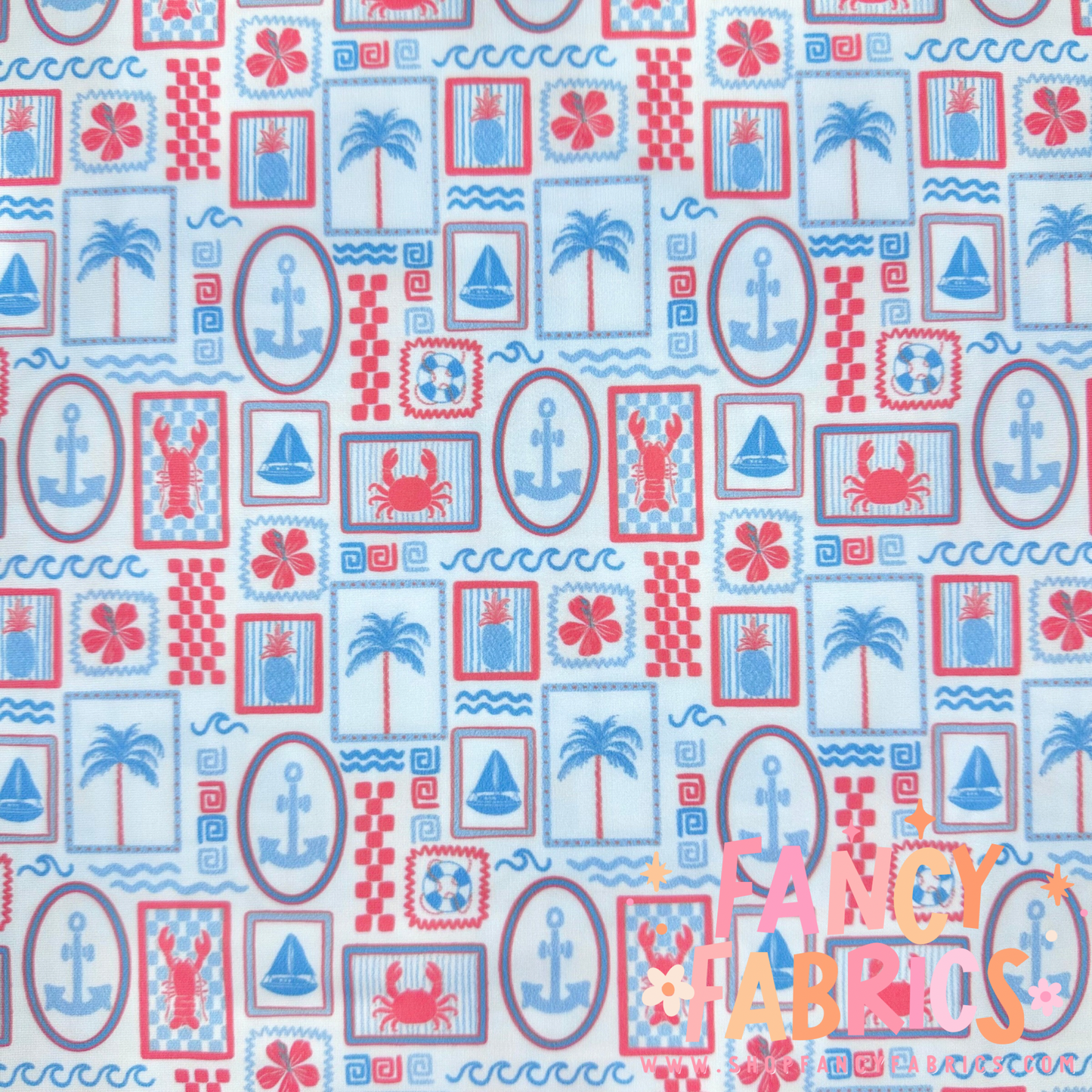 Nautical Babe | Swim | 4x4 Scaling | Ready To Ship