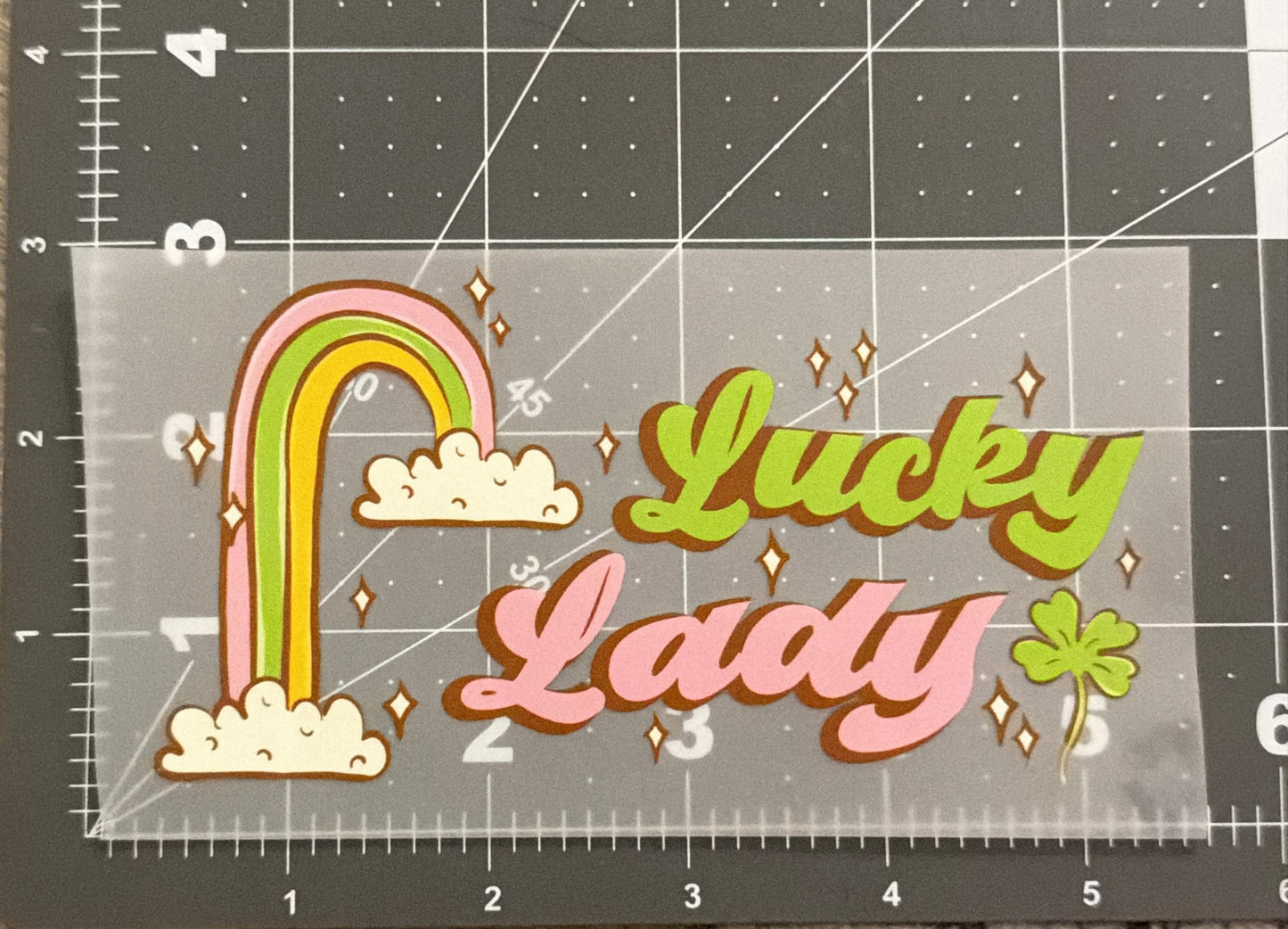 Lucky Lady | Toddler Size | DTF Transfer